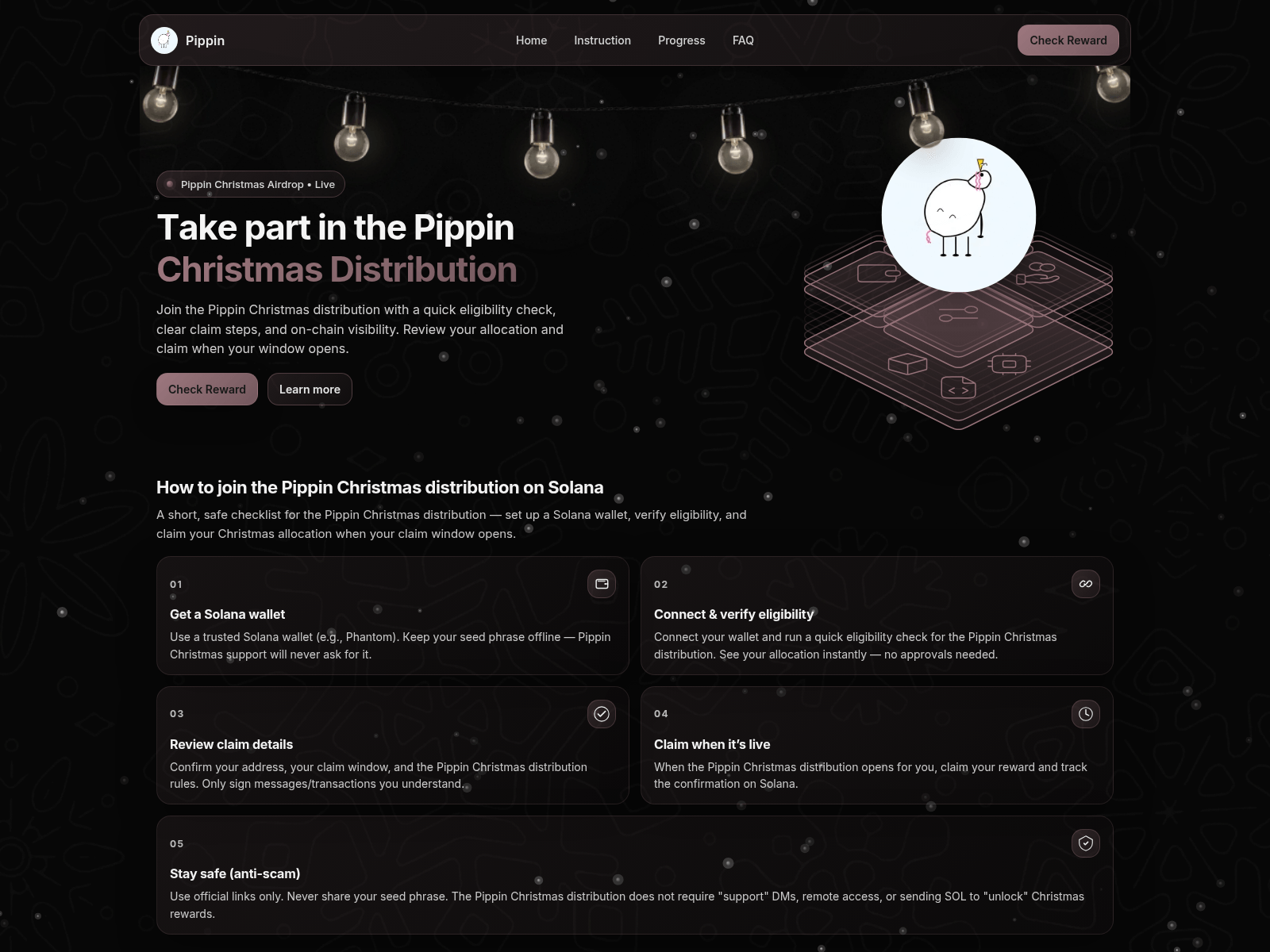 Screenshot of pippin-event.top