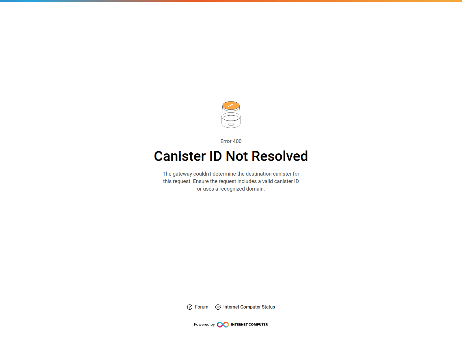 Screenshot of ib67nyiaaaaaaaoqjwcacai.icp0.io
