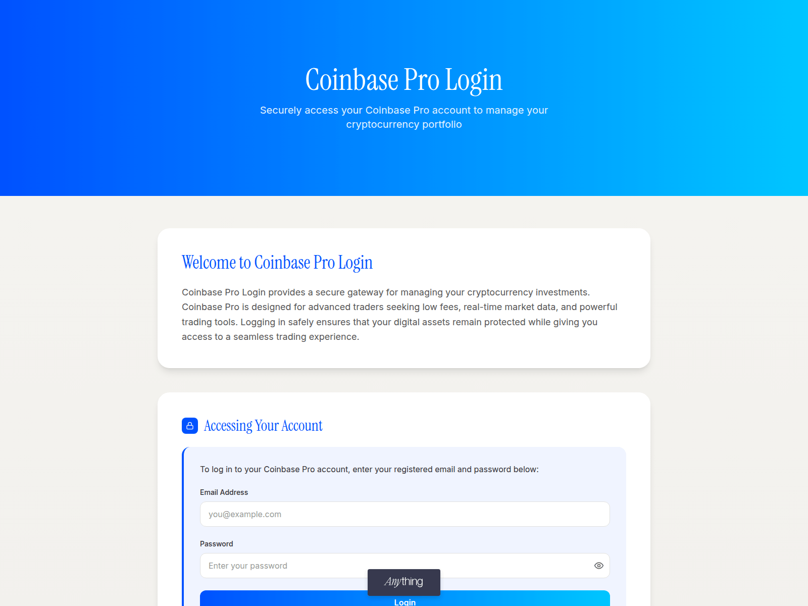 Screenshot of coinebsa-prilogin.created.app