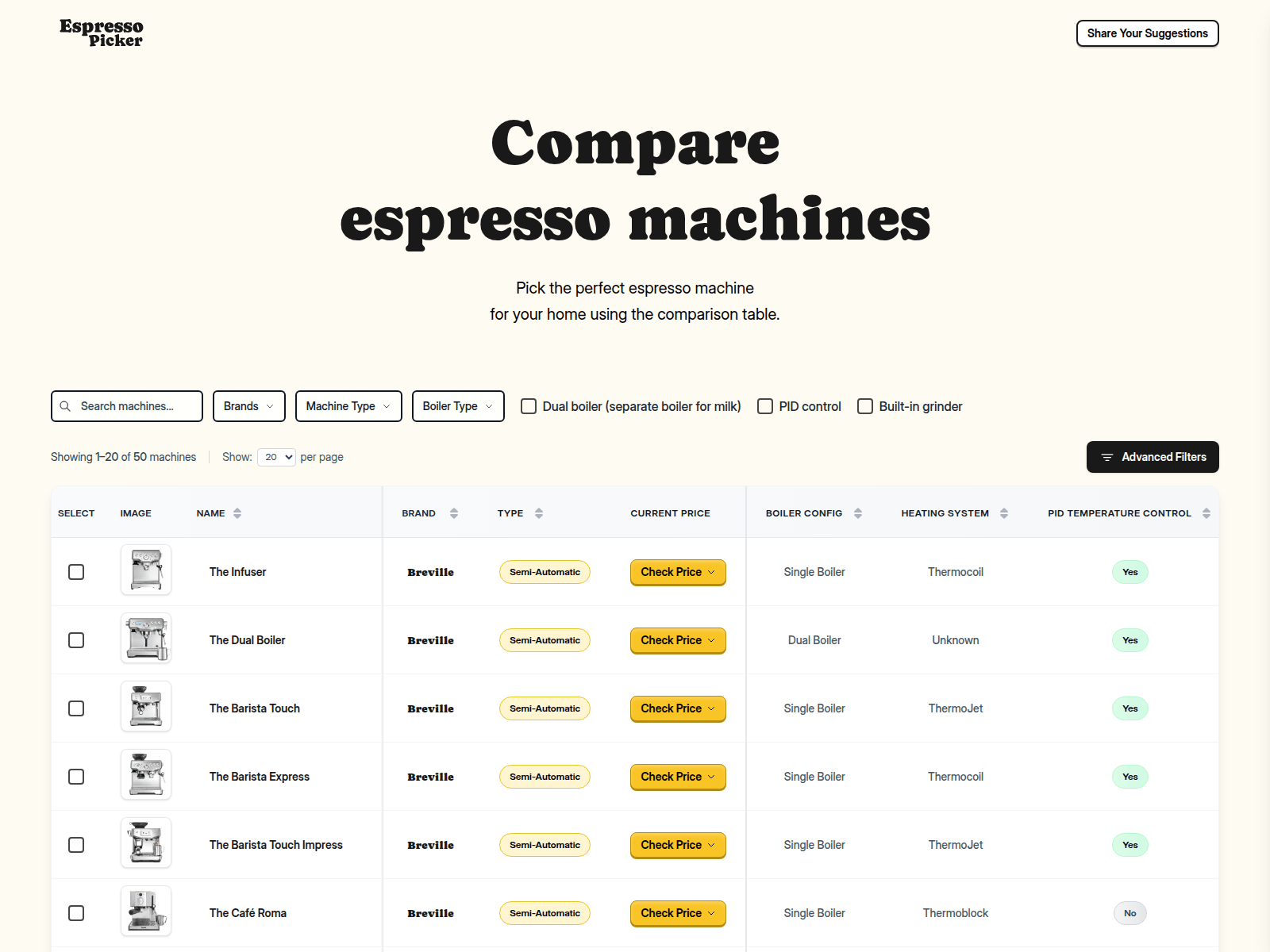 Screenshot of espresso-site.pages.dev