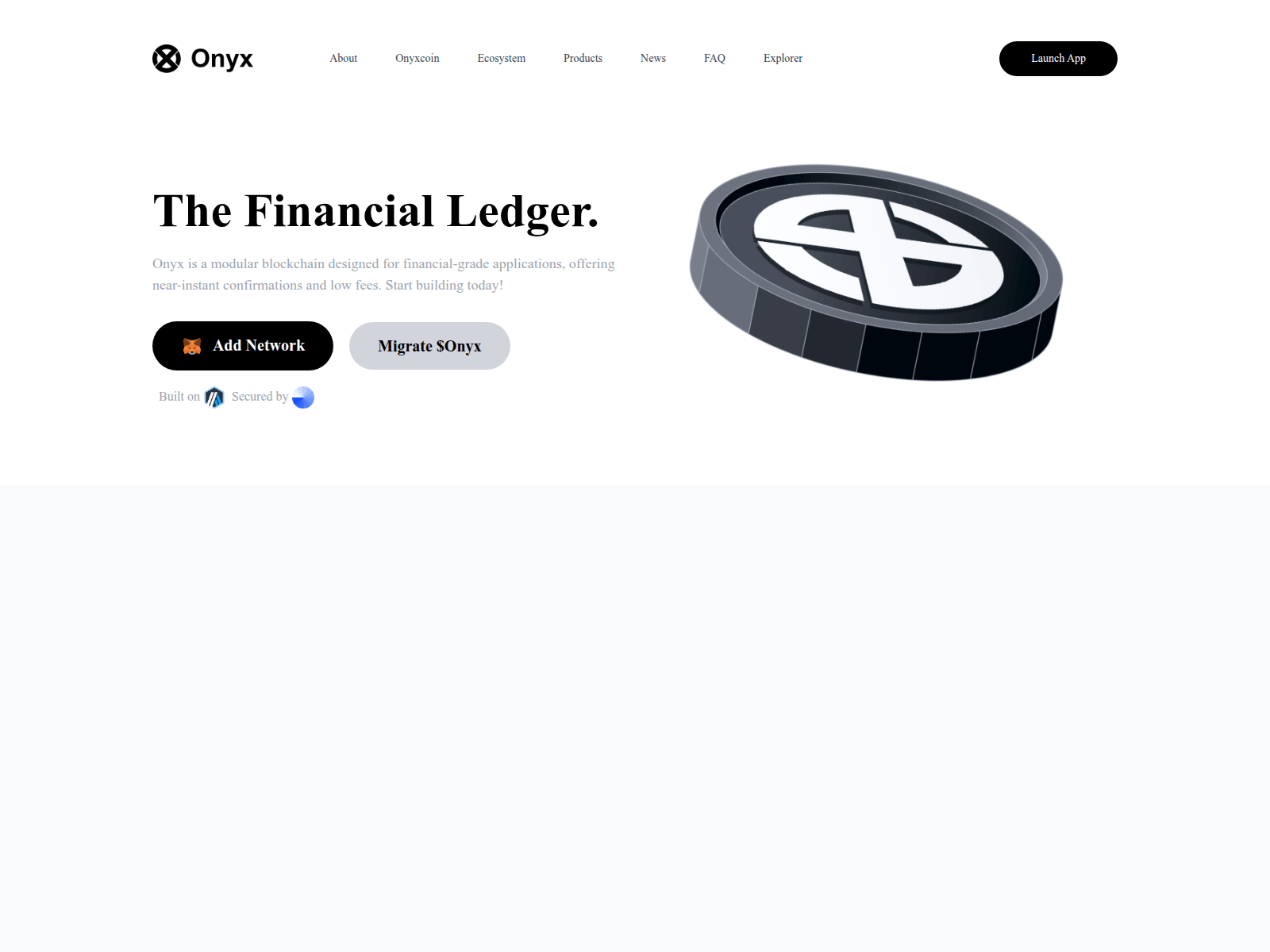 Screenshot of onxymigrate.xyz