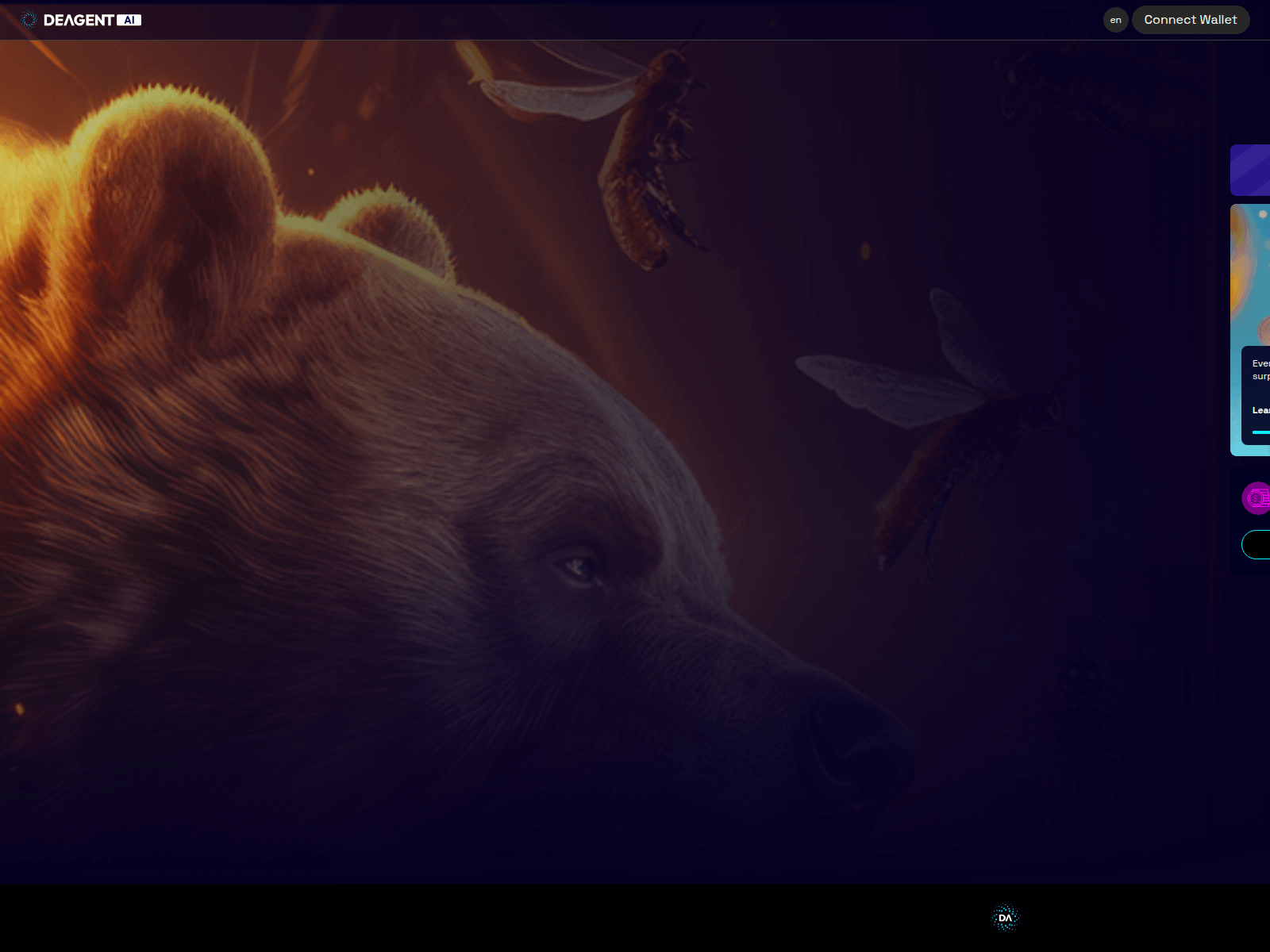 Screenshot of deagent-ai.org
