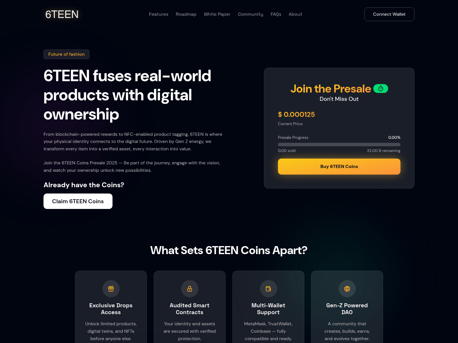 Screenshot of 6teen.network