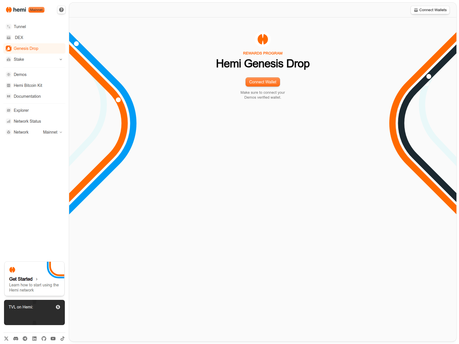 Screenshot of resolv-claimdrop.pages.dev