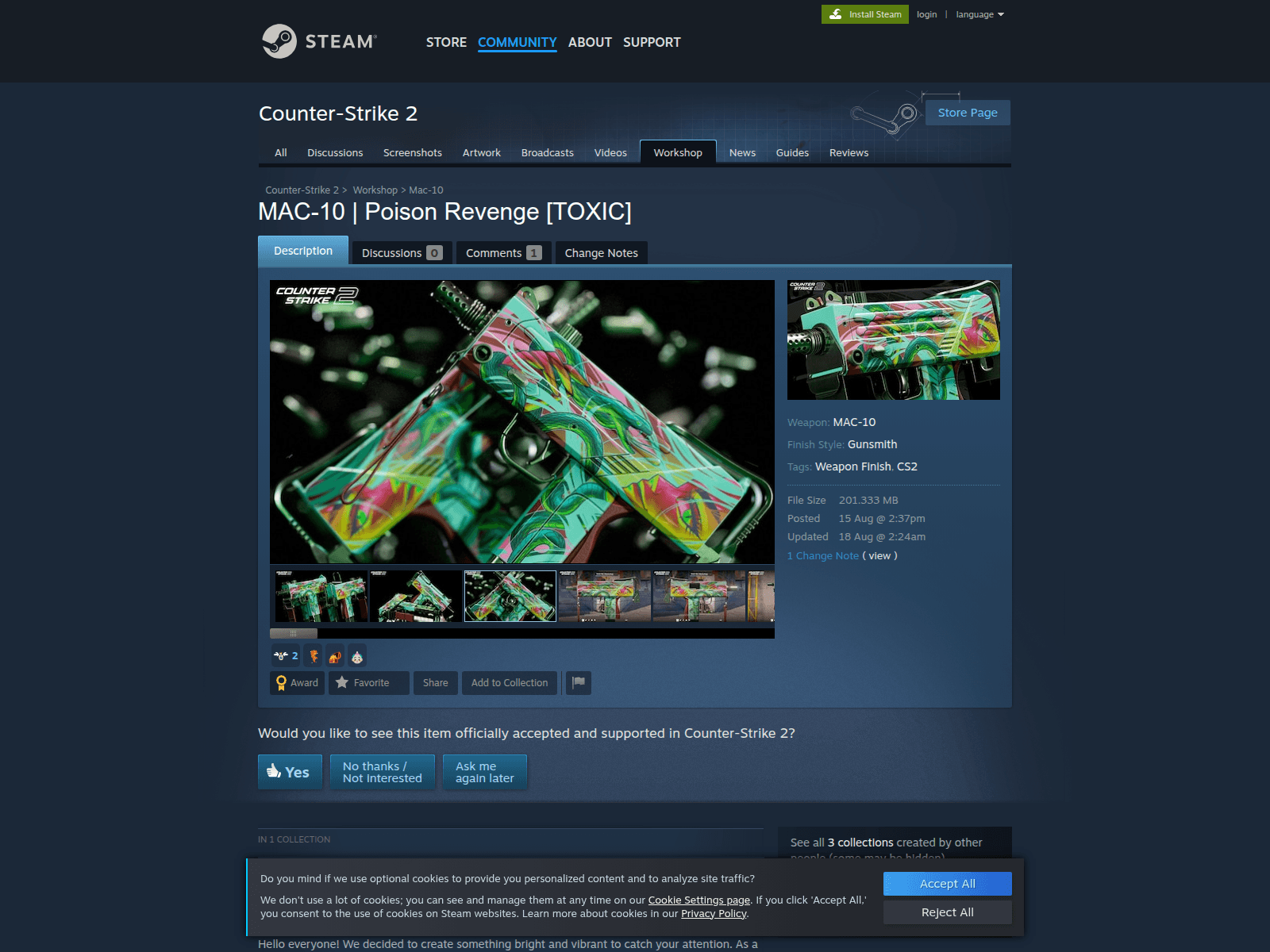 Screenshot of store.workshopvotesharing.com