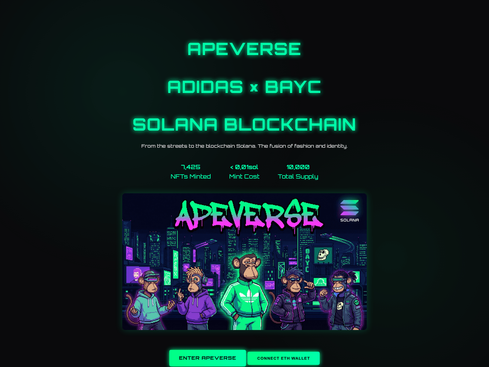 Screenshot of adidasape.com