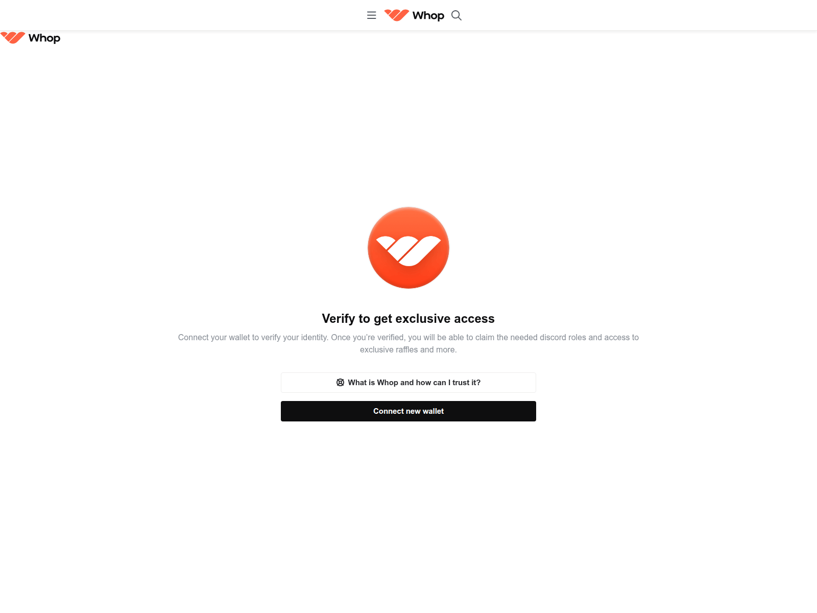 Screenshot of whop-web3.netlify.app