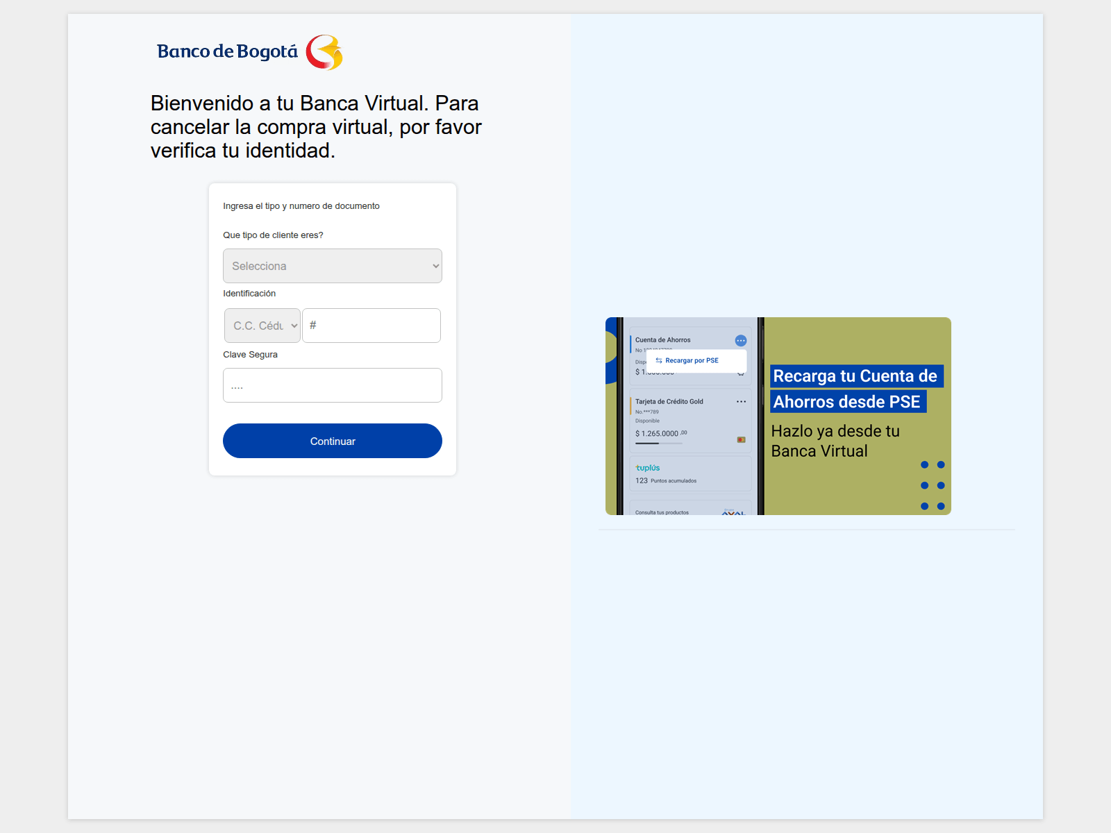Screenshot of virtual-bogota.netlify.app