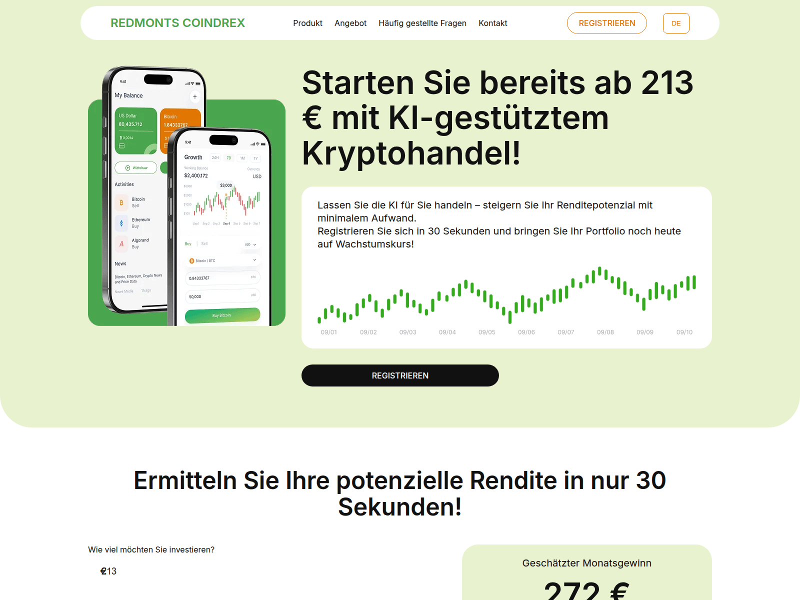 Screenshot of redmonts-coindrex.com