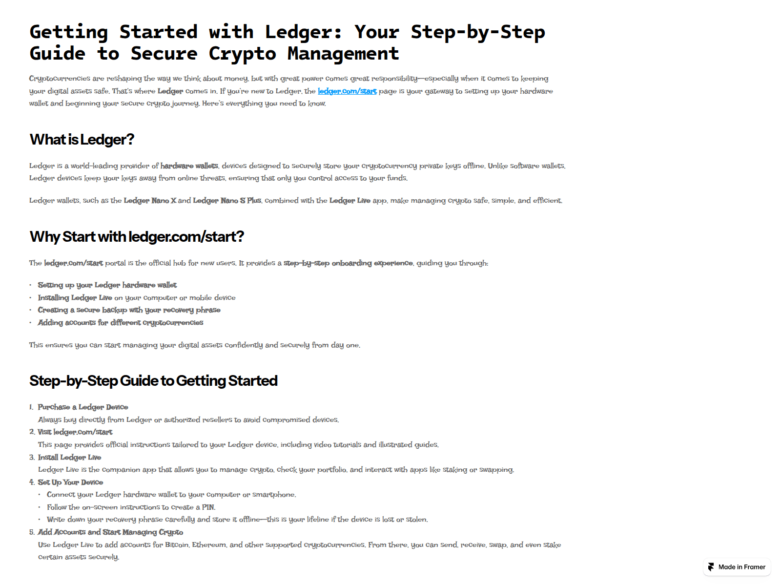 Screenshot of about-ledgrr-io.framer.media