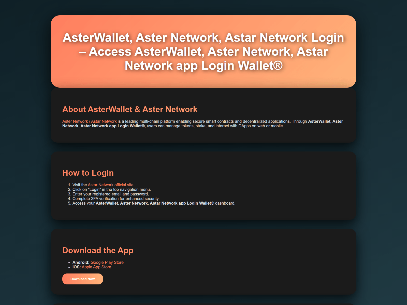 Screenshot of aster-login-enn-coo.pages.dev