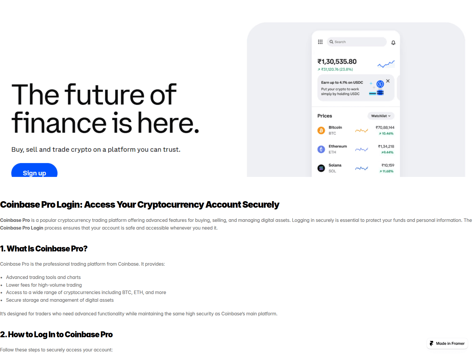 Screenshot of base-coin-logins.framer.ai