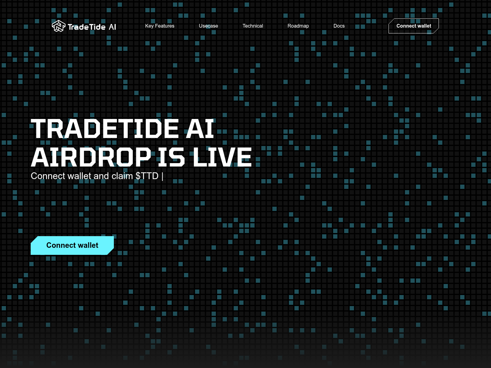 Screenshot of tradetide.org