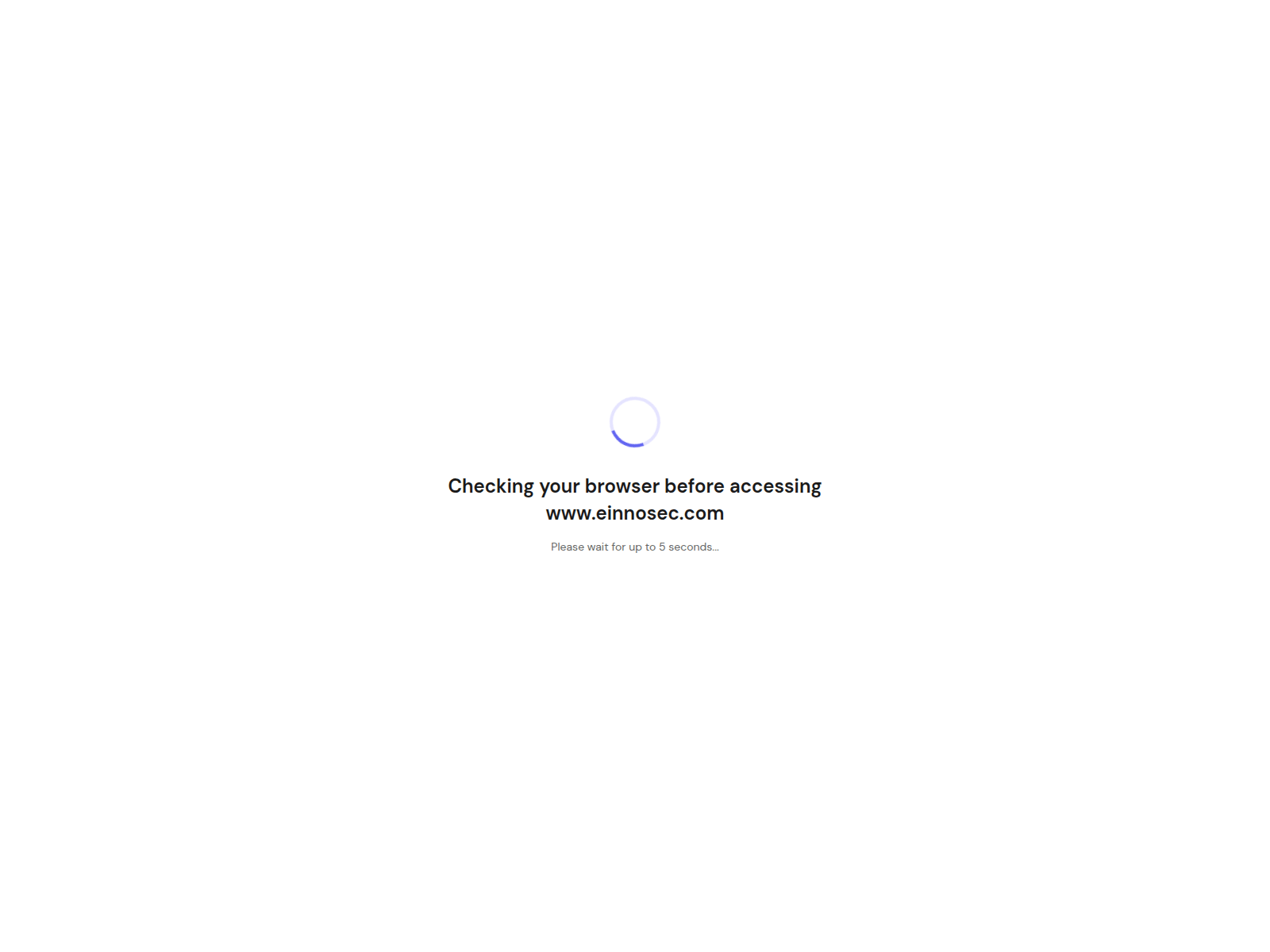 Screenshot of www.einnosec.com
