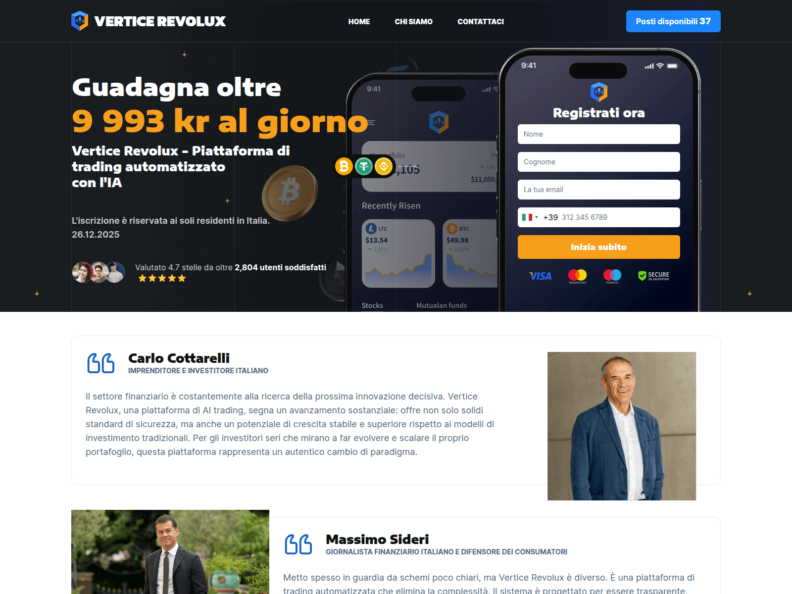 Screenshot of vertice-revolux.com