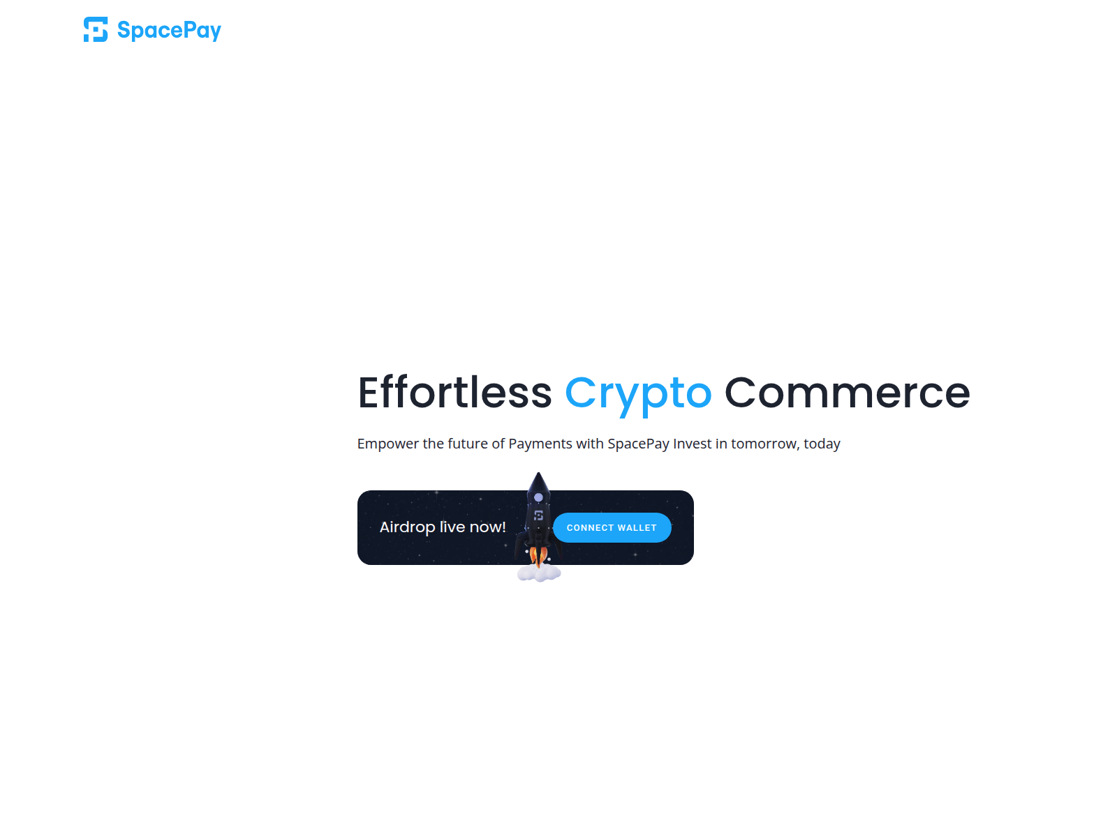 Screenshot of spacepay.live