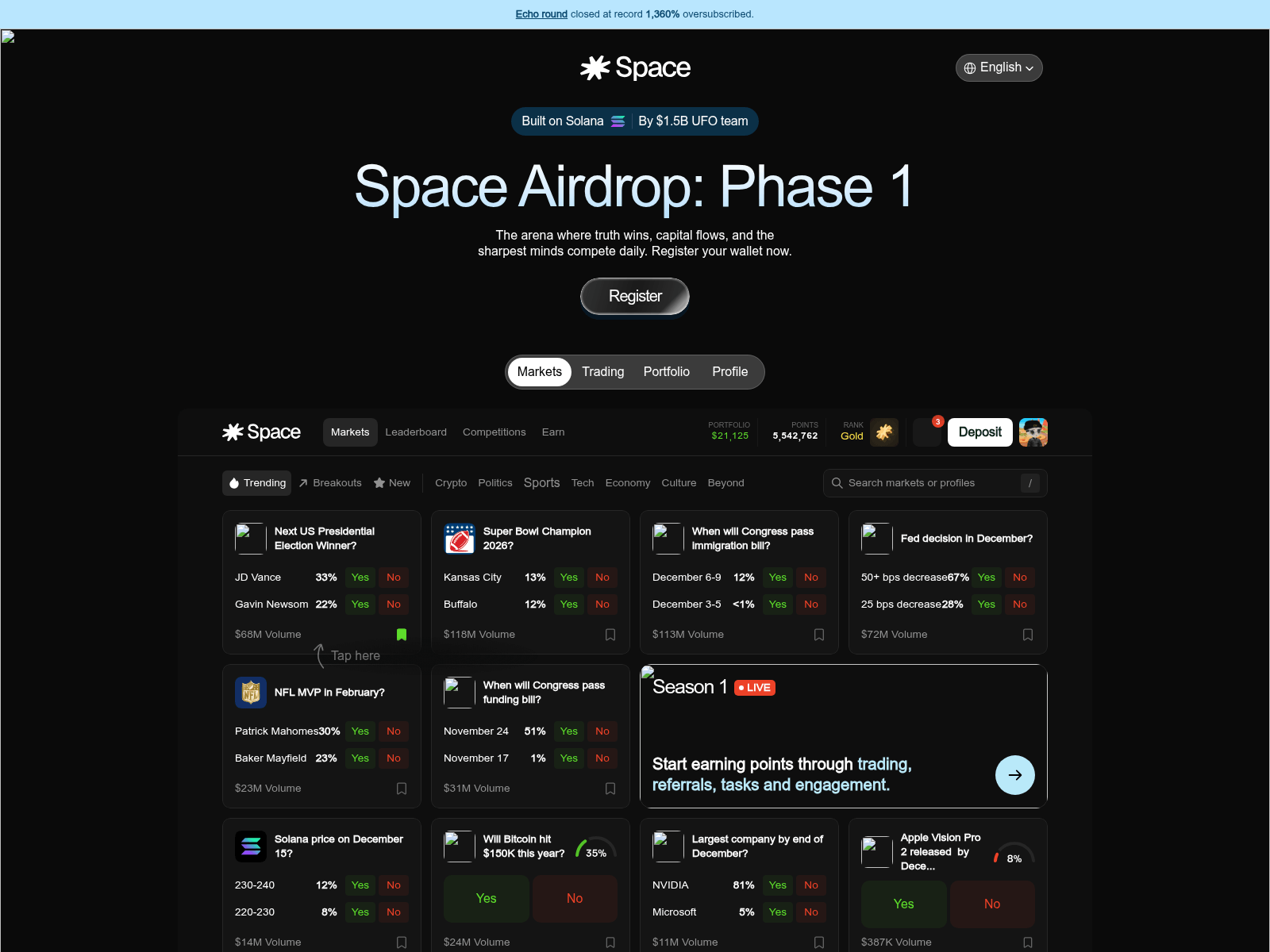 Screenshot of distribution-into.space