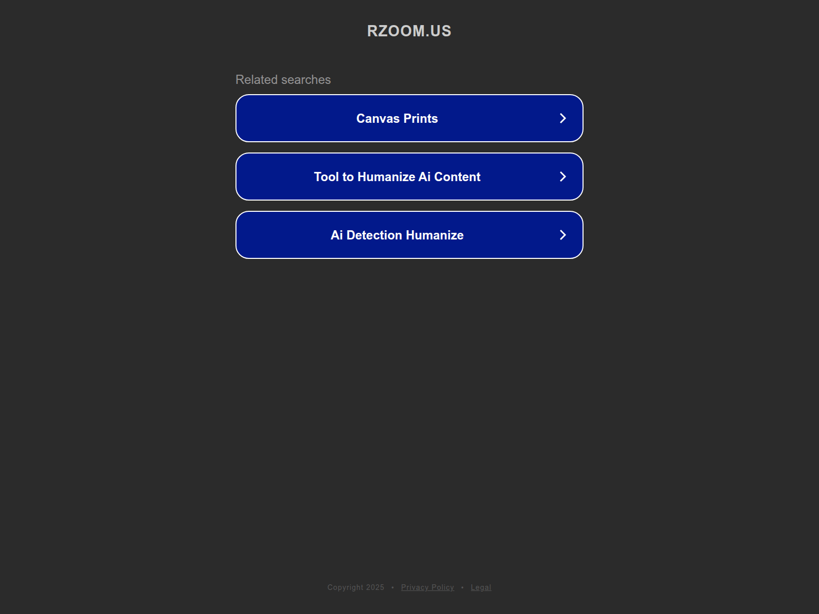 Screenshot of rzoom.us