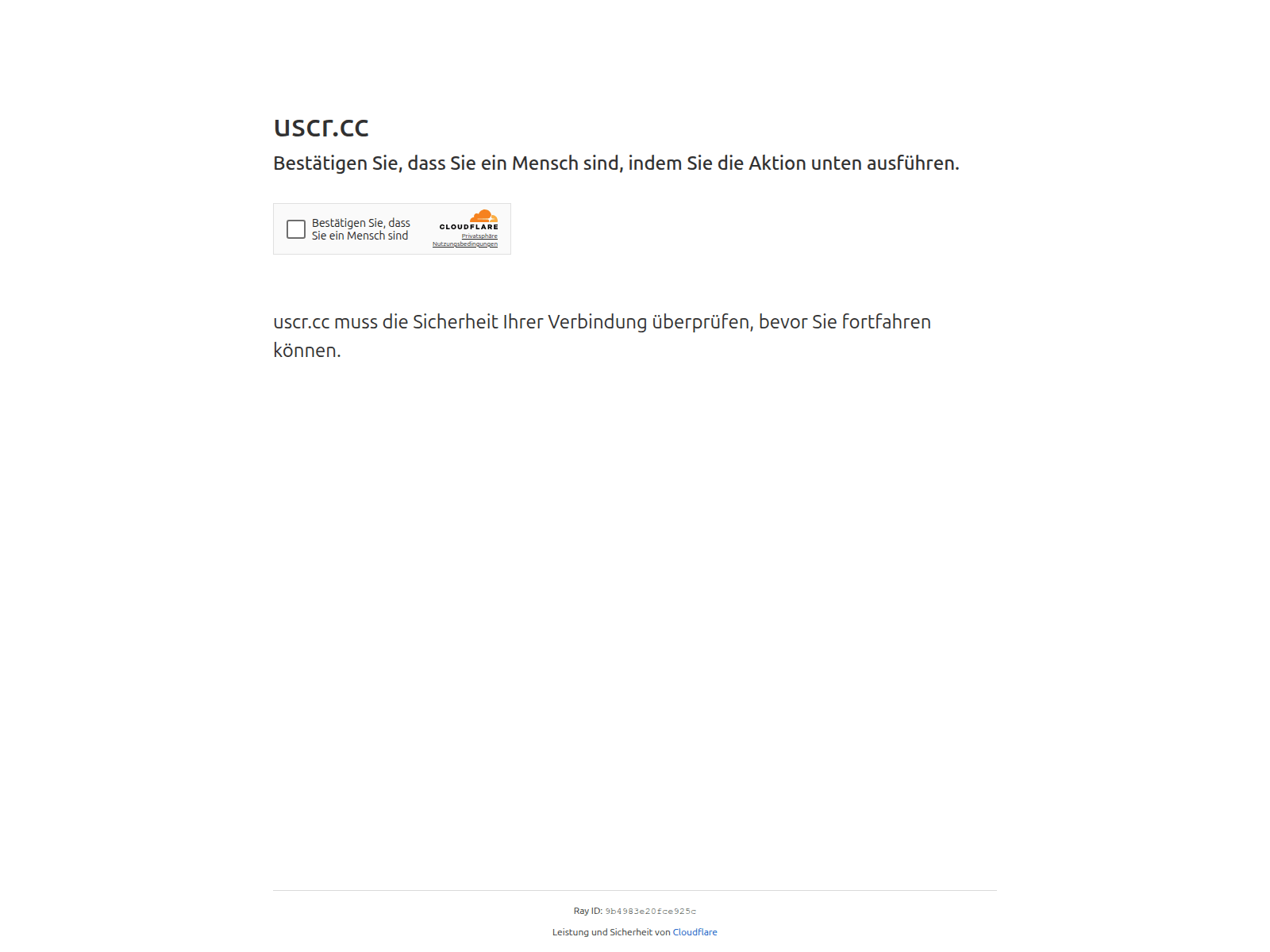 Screenshot of uscr.cc