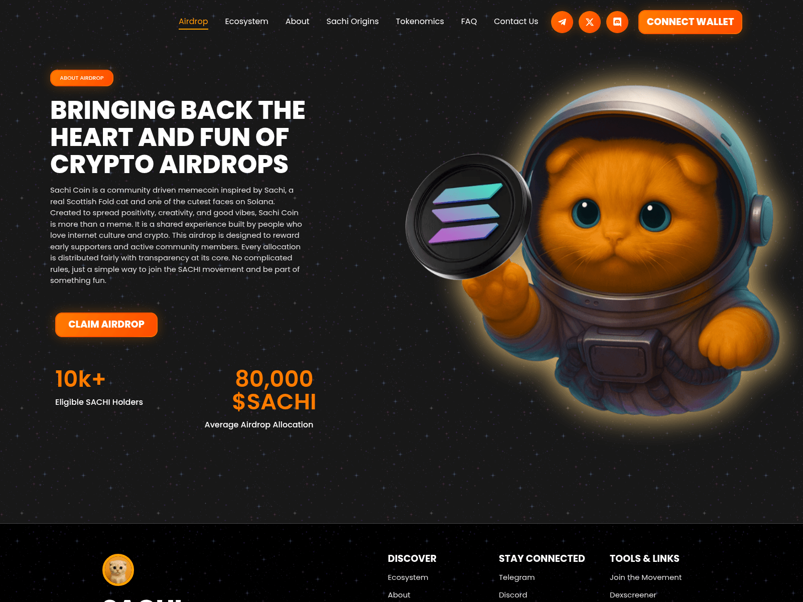 Screenshot of www.sachicoinsolana.com