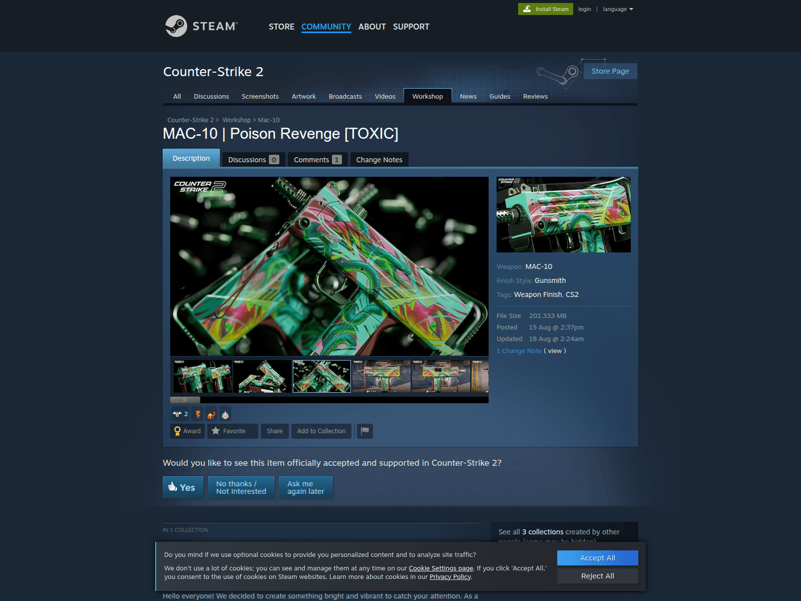 Screenshot of store.workshopmodscreators.com