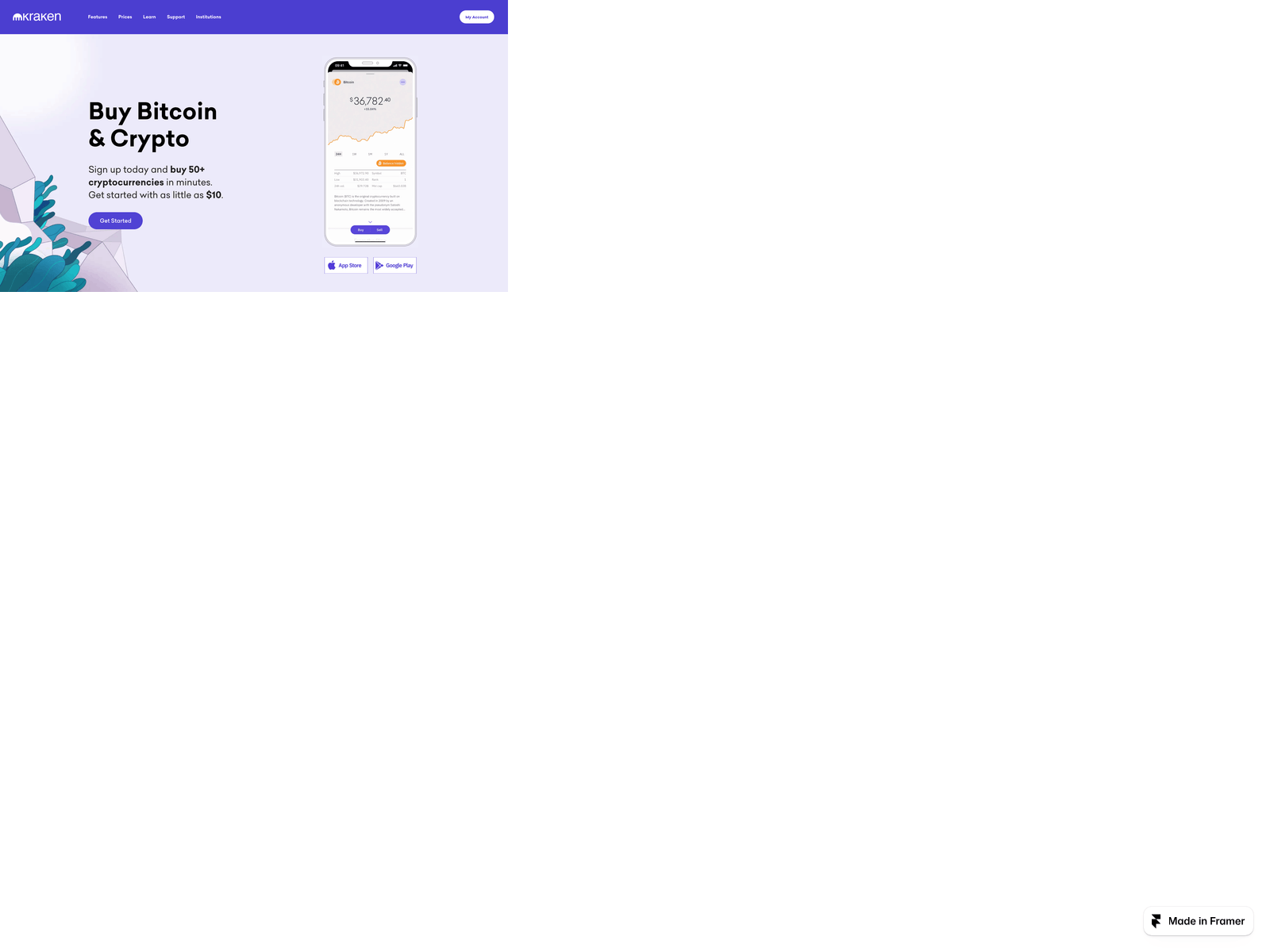 Screenshot of kreken-ens.framer.ai