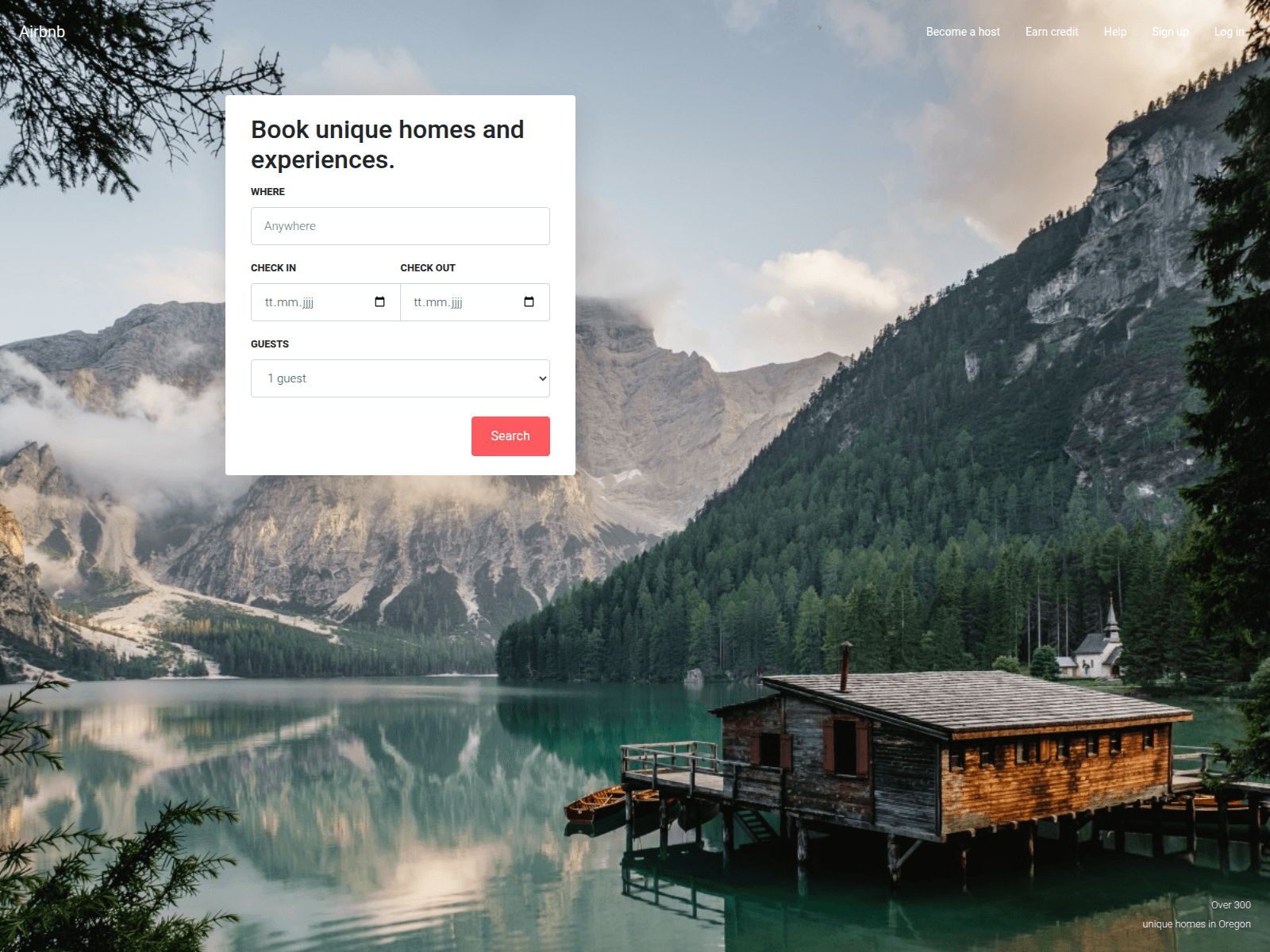Screenshot of adrianairbnb.netlify.app