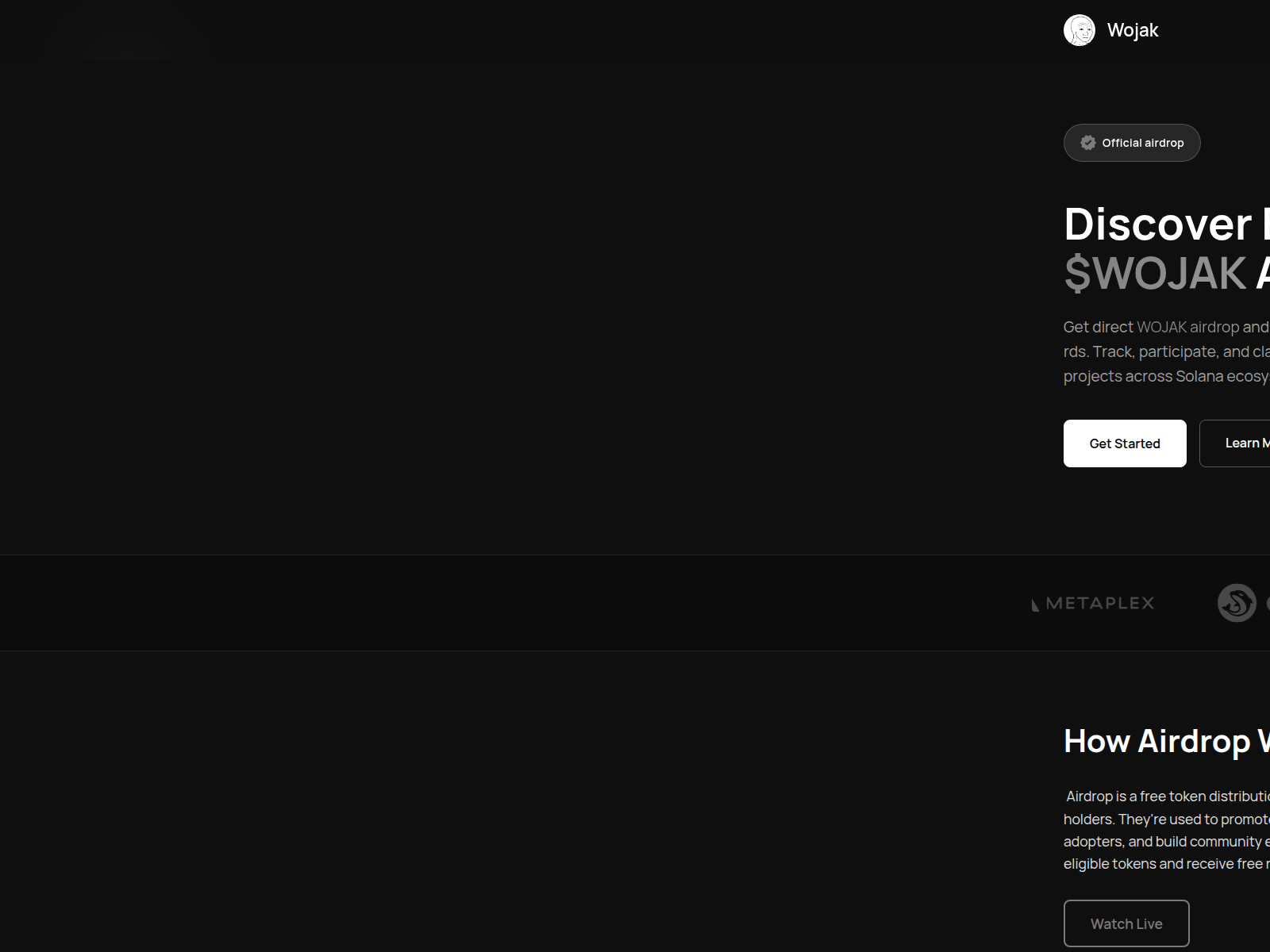 Screenshot of wojakmeme.app