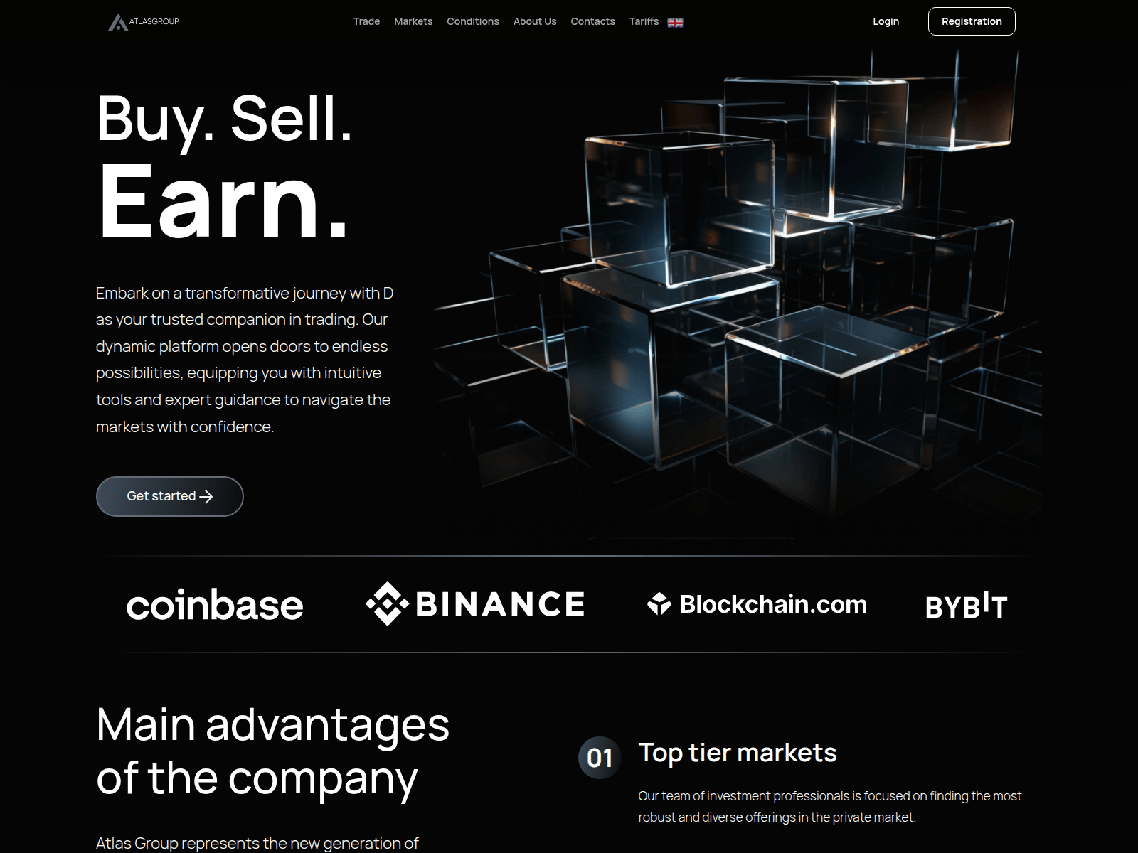 Screenshot of atlasgroup.business