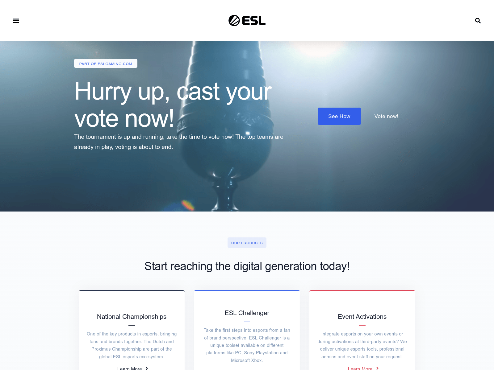 Screenshot of esl.cs2beneluxbattle.com