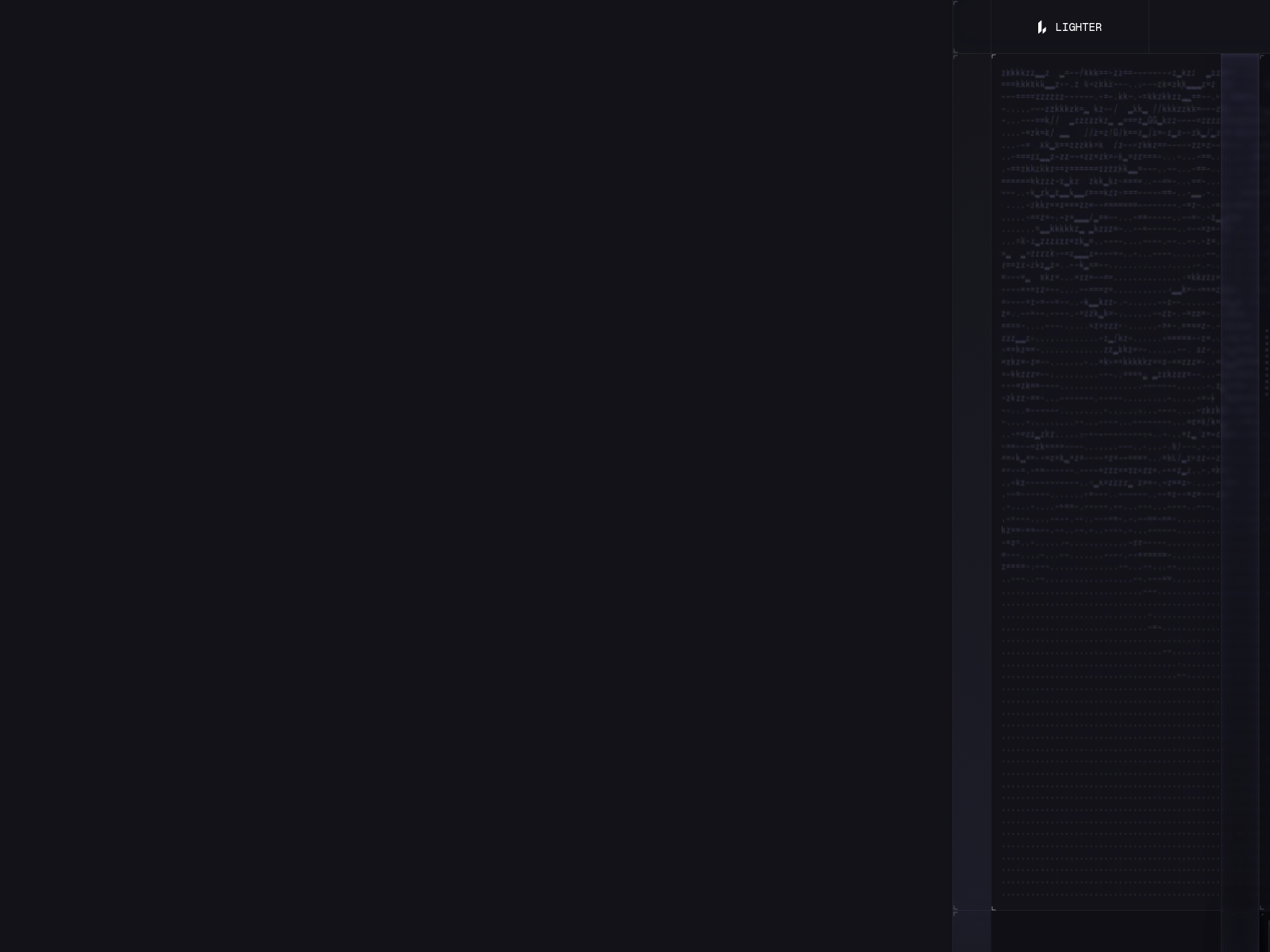 Screenshot of pass-lighter.xyz
