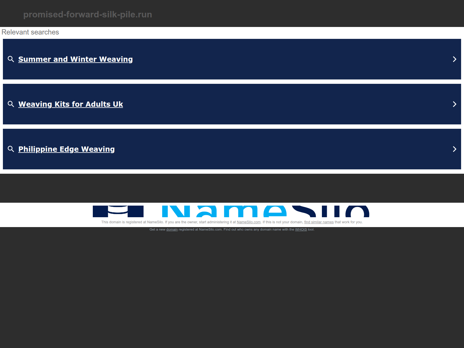 Screenshot of trk.promised-forward-silk-pile.run
