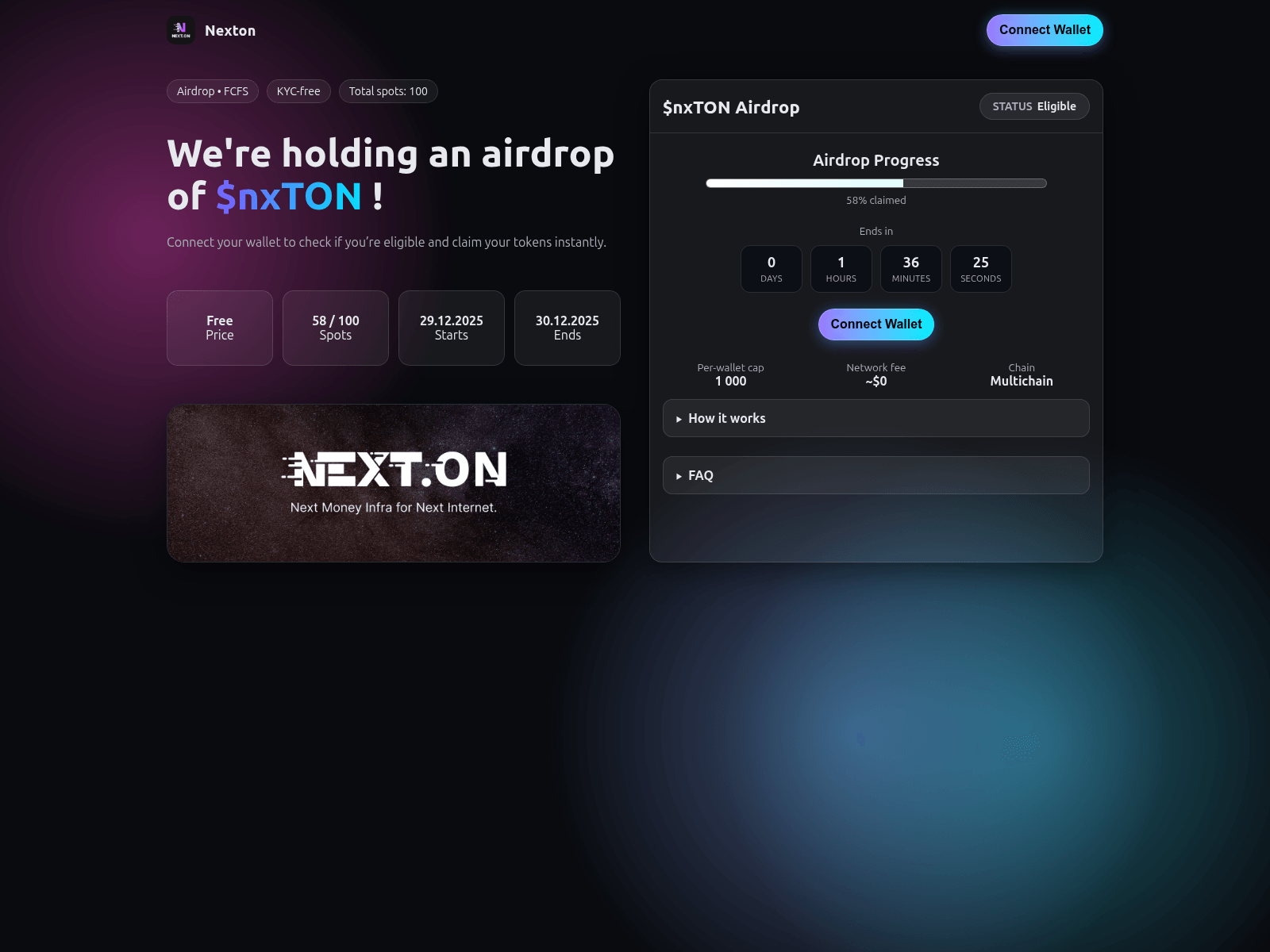 Screenshot of nexton.top