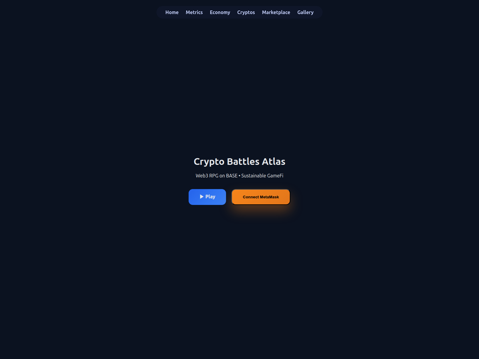 Screenshot of cryptobattlesatlas.com