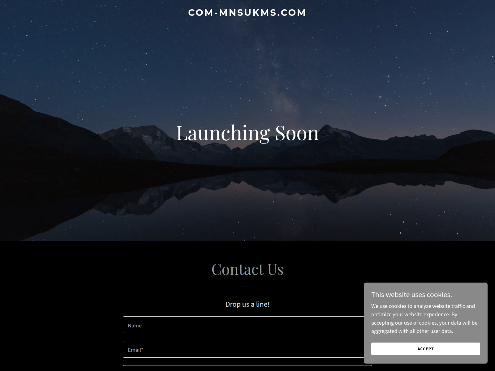 Screenshot of com-mnsukms.com