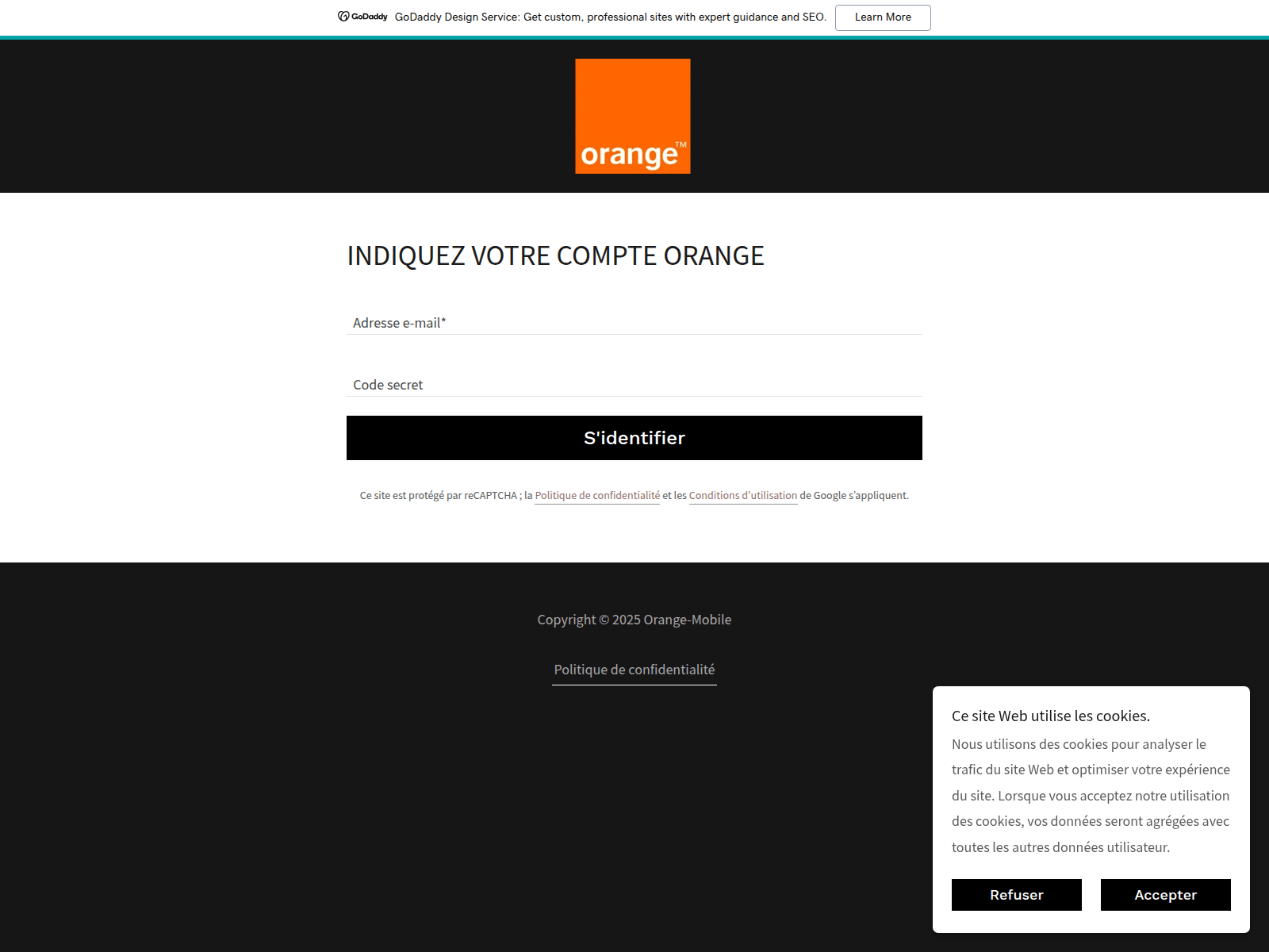 Screenshot of site-ezus7ck4o.godaddysites.com