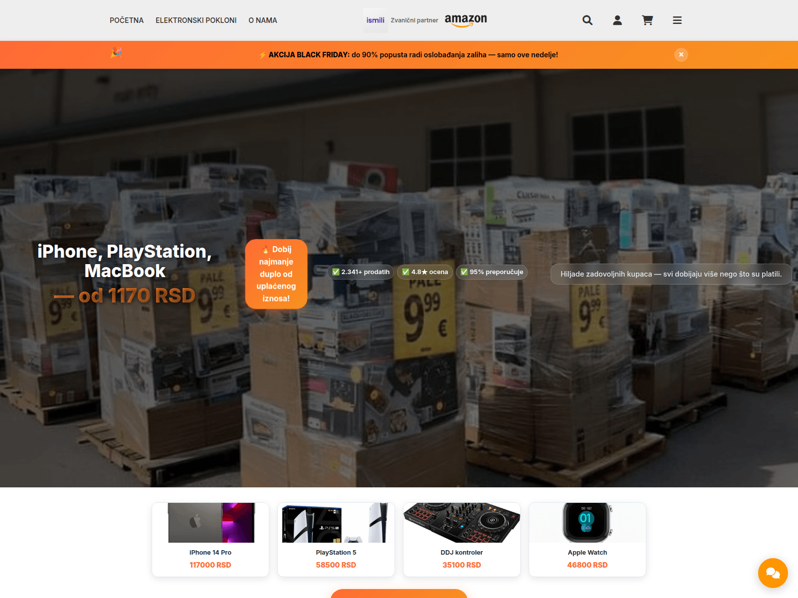 Screenshot of ismili.shop
