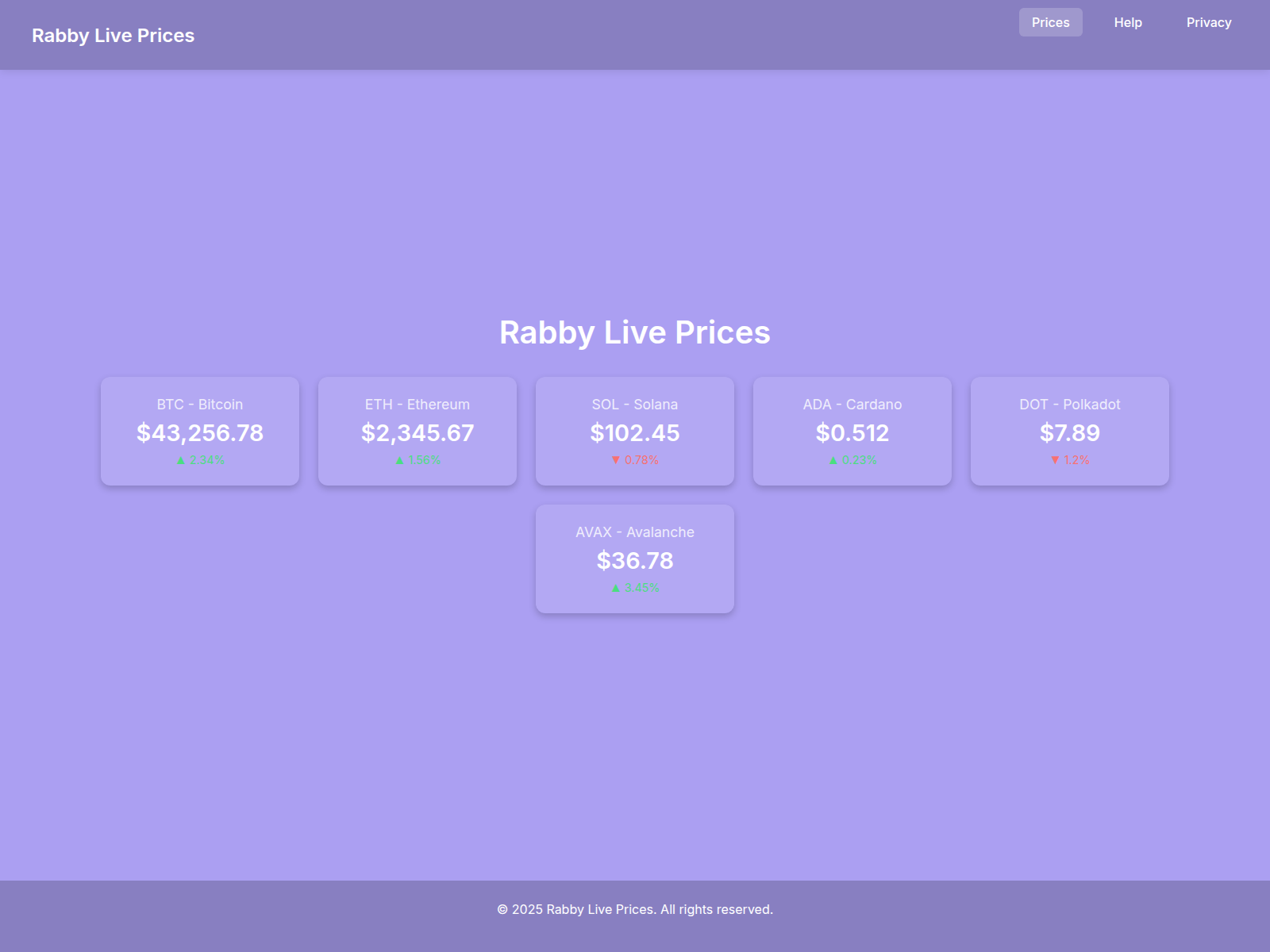 Screenshot of evmrabby.site