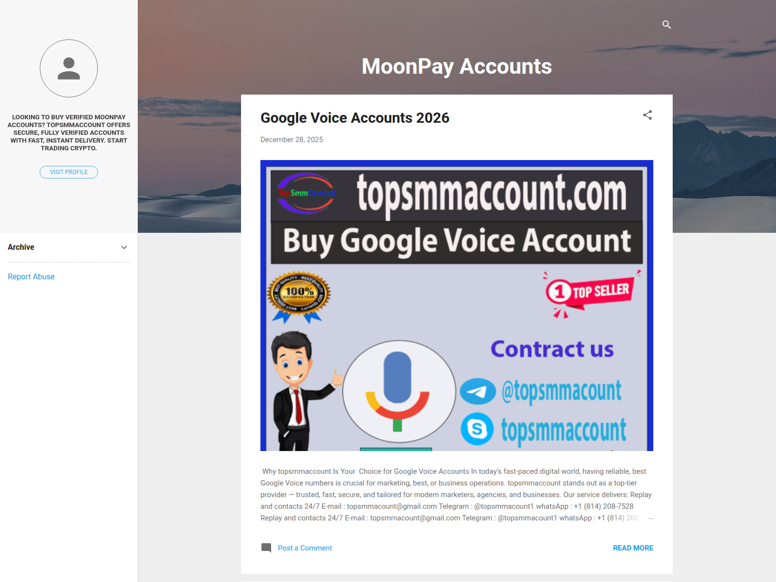 Screenshot of moonpayaccounts.blogspot.com