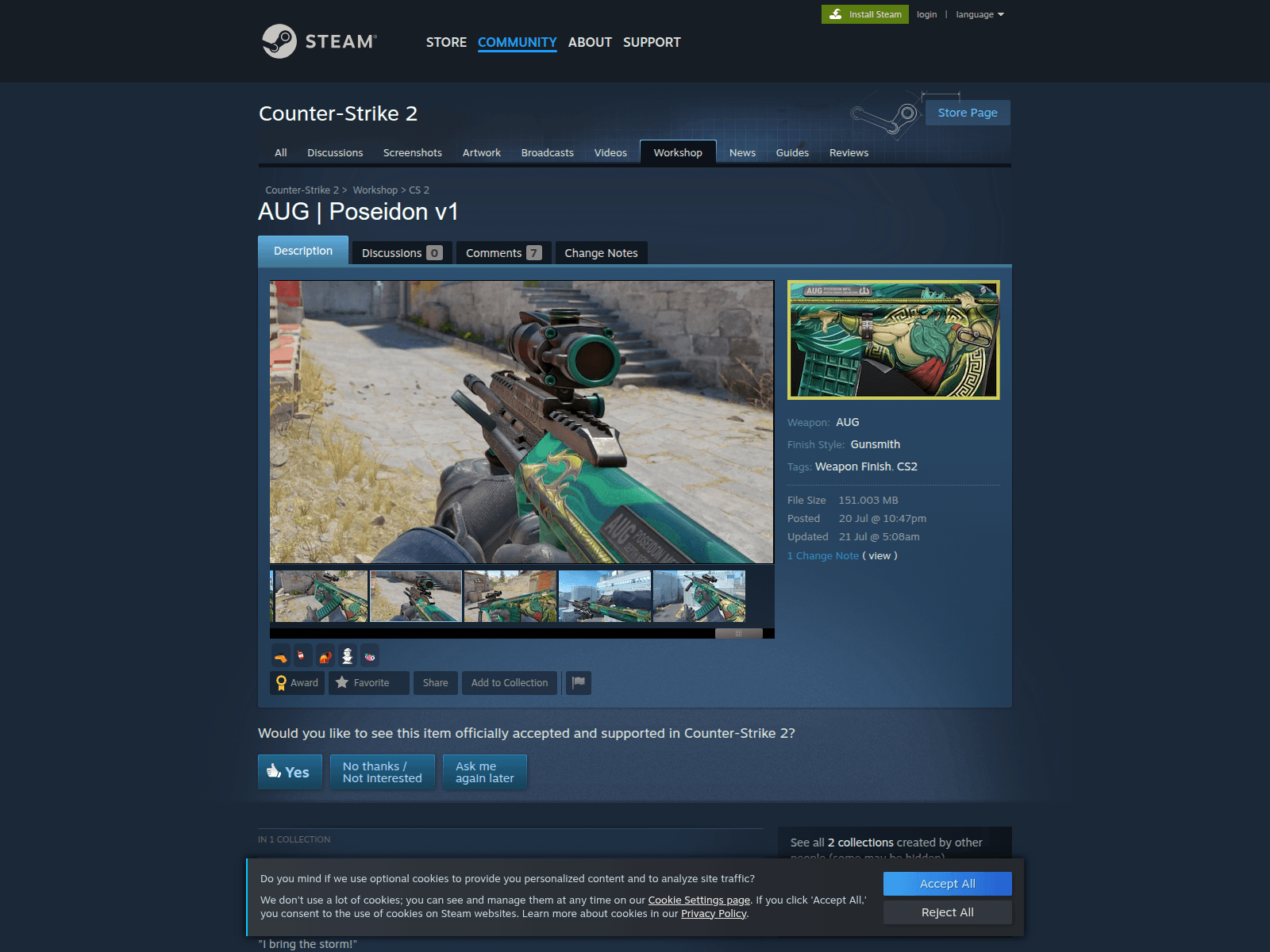 Screenshot of store.workshopcomingskin.com