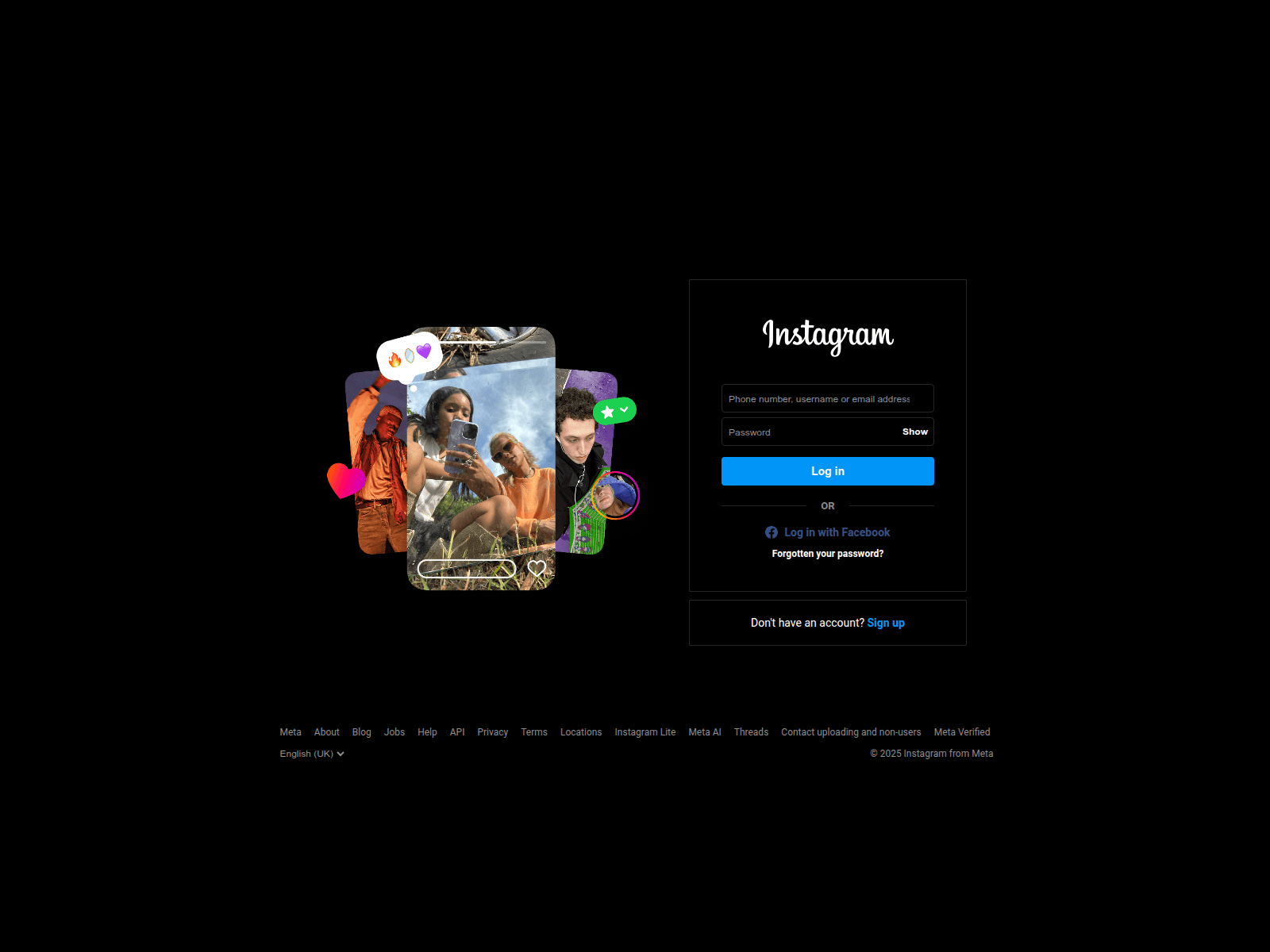 Screenshot of 1nstagram.co.in