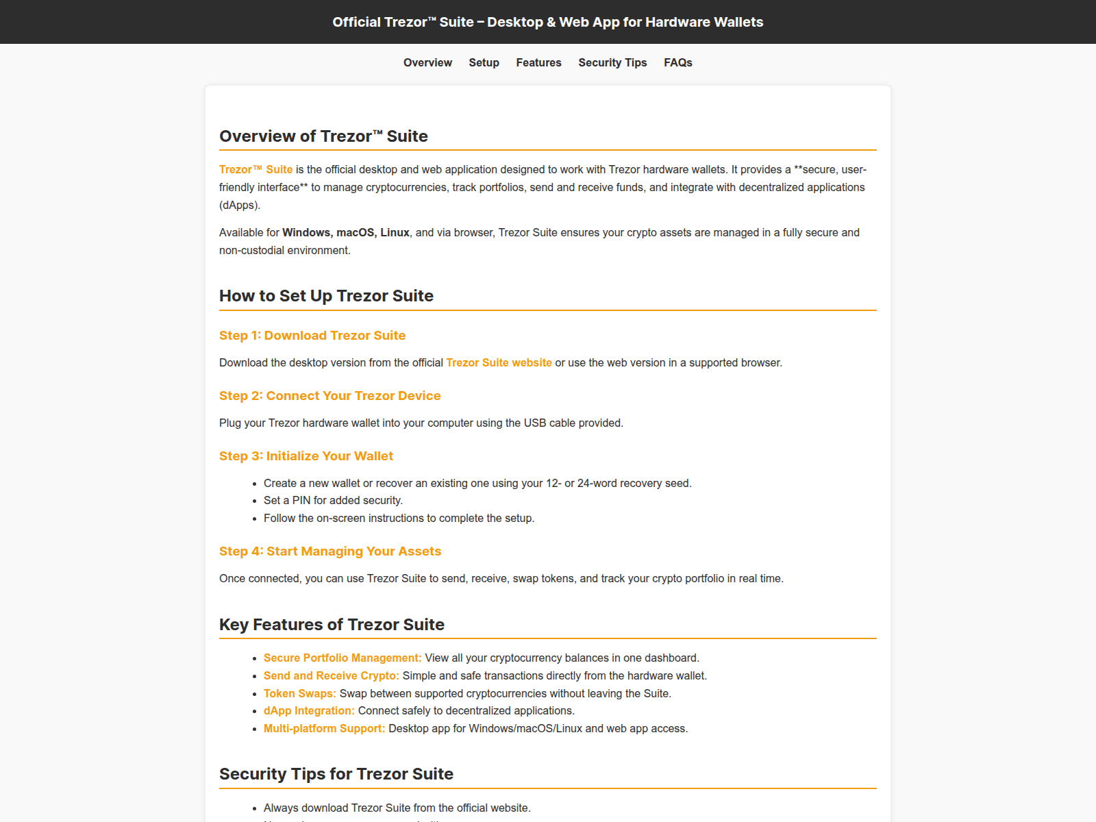 Screenshot of publicwebportal.ghost.io