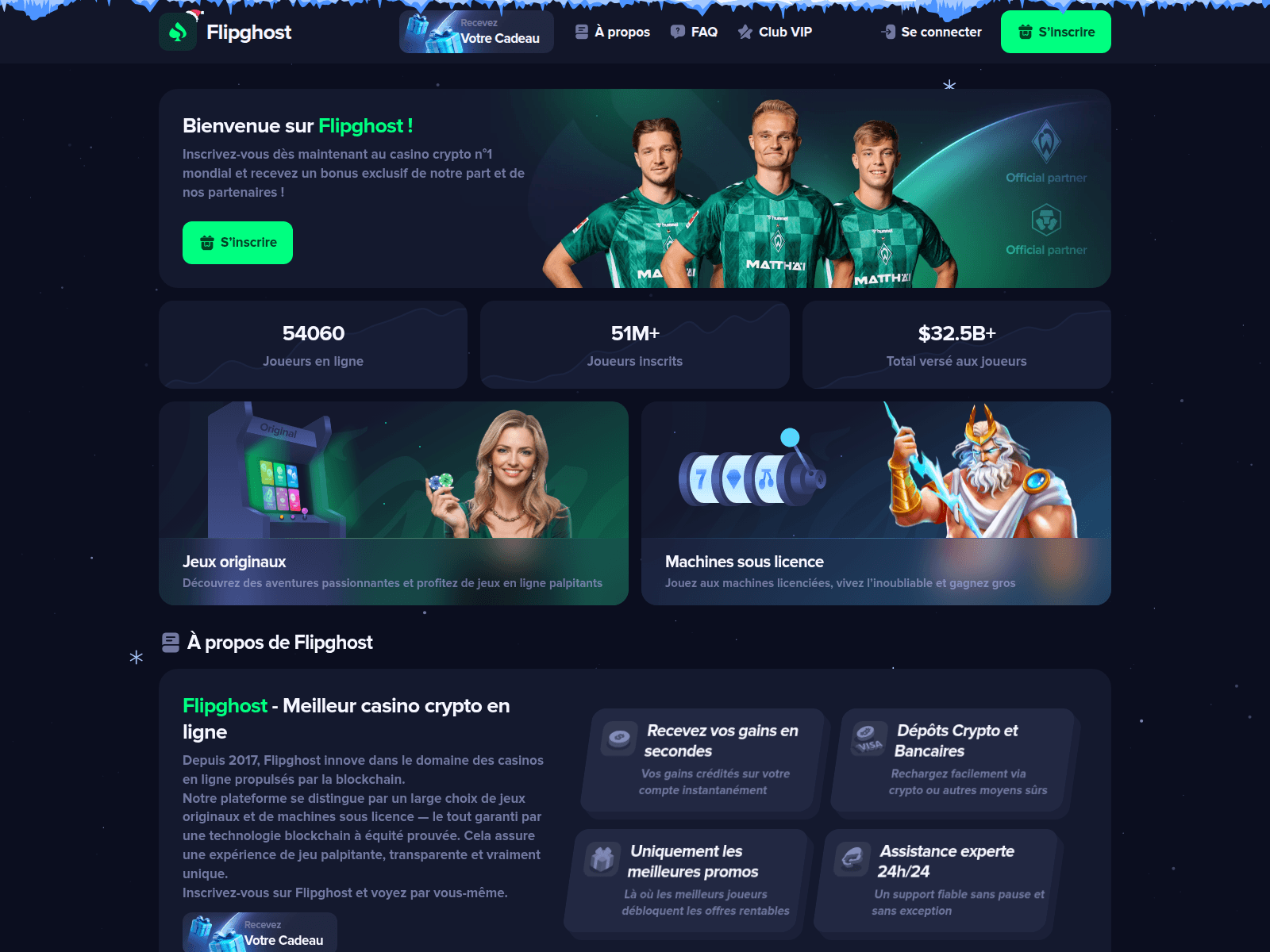 Screenshot of flipghost.today