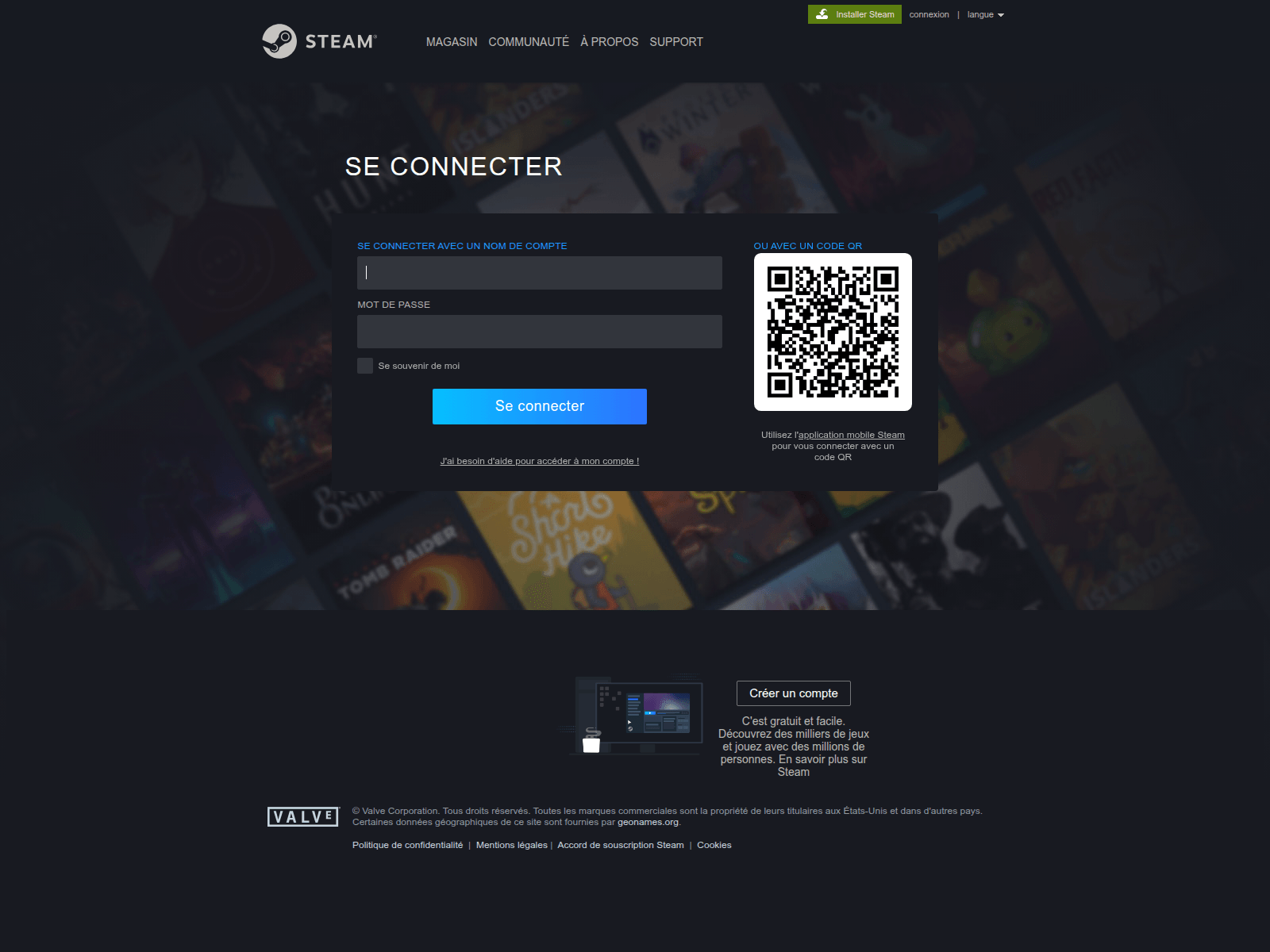 Screenshot of login.workshopcomingmod.com