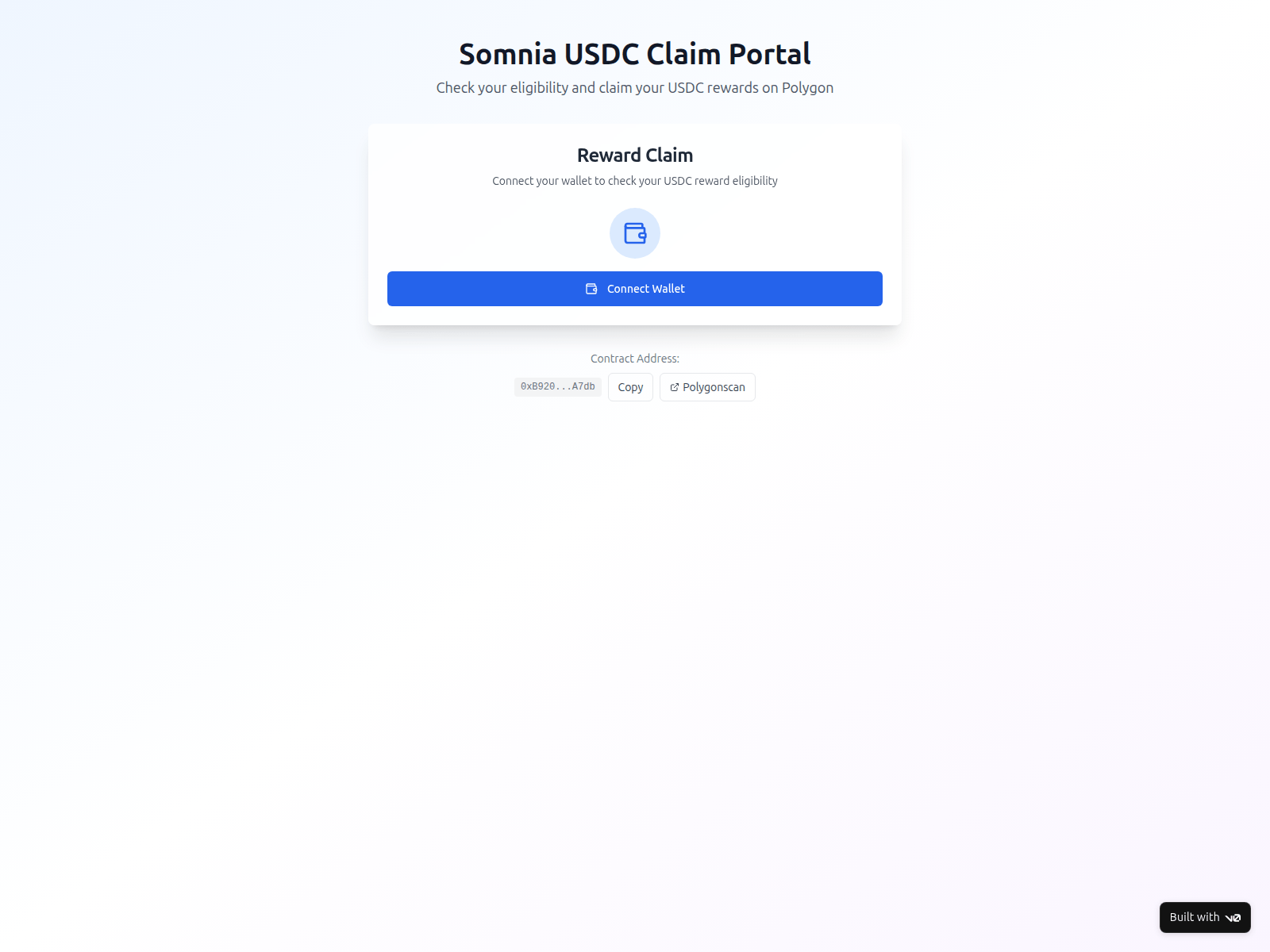 Screenshot of claim-somnia.pages.dev