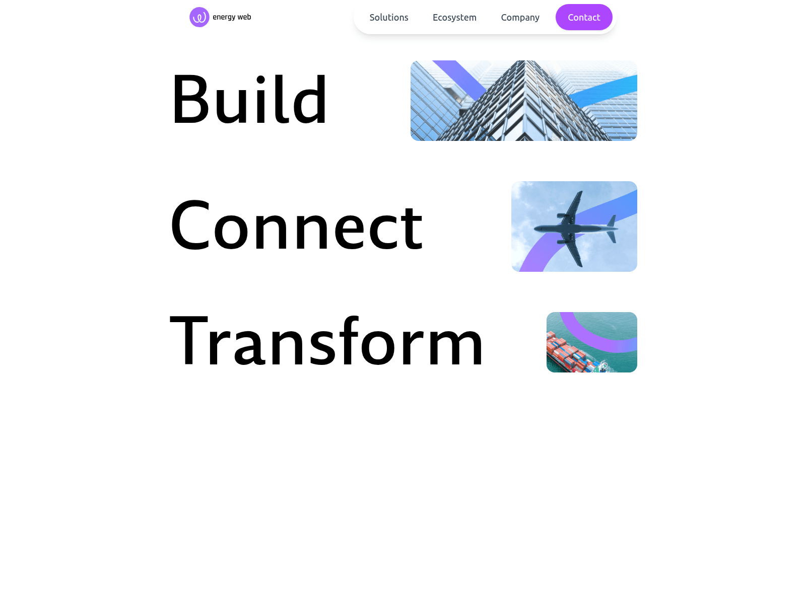 Screenshot of energyweb.vercel.app