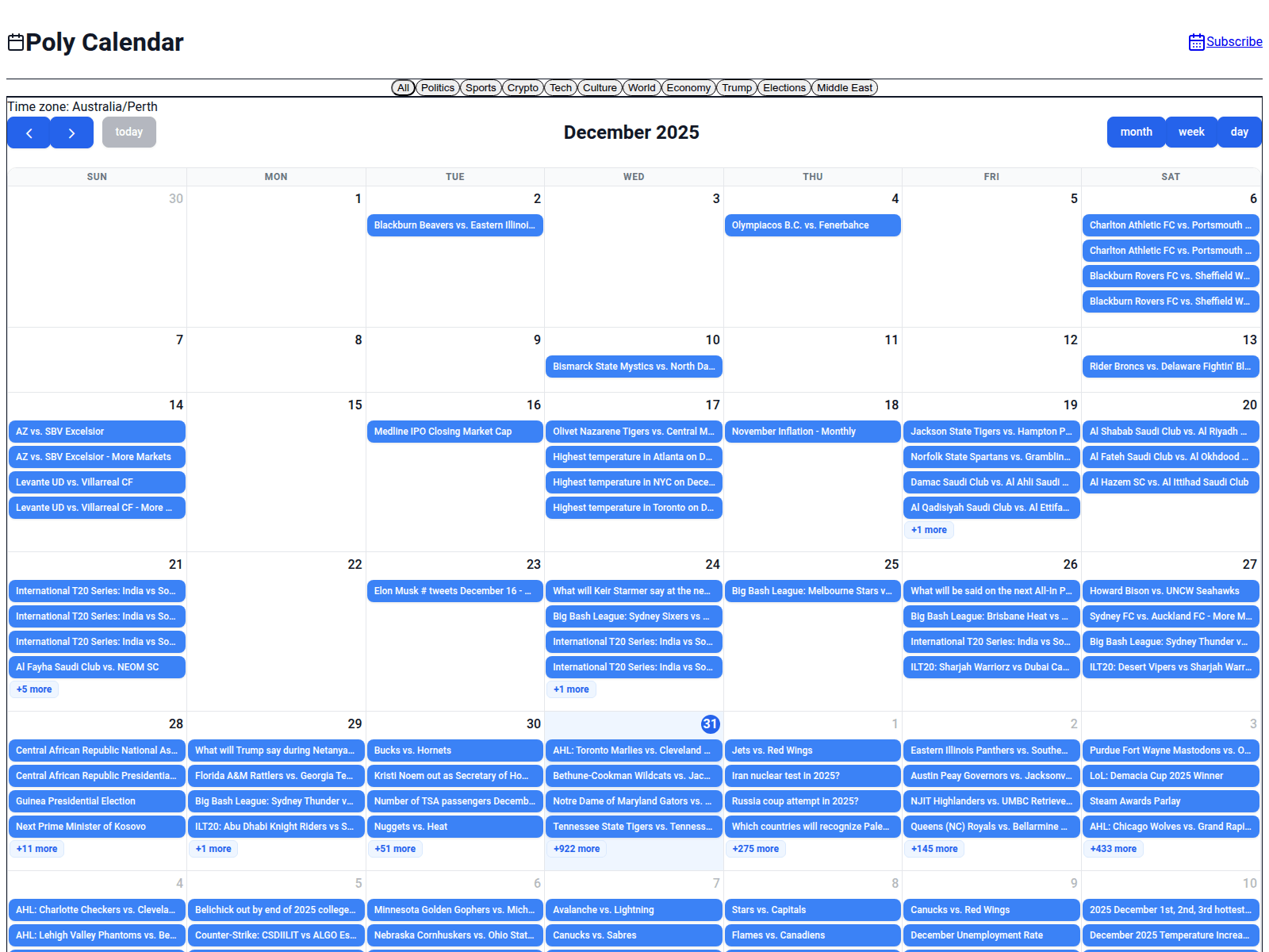 Screenshot of poly-calendar-zeta.vercel.app