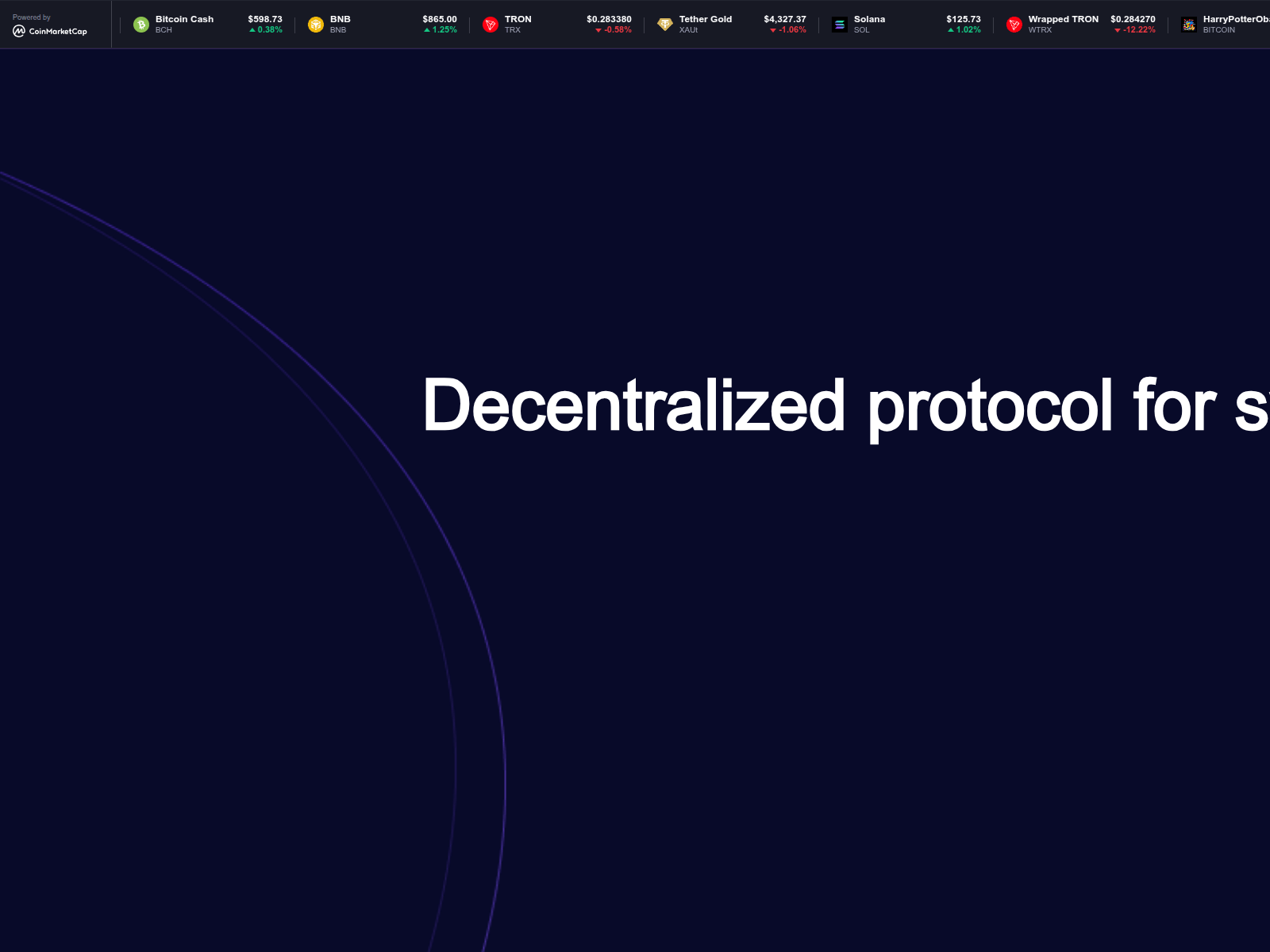 Screenshot of solvemultiprotocol.xyz