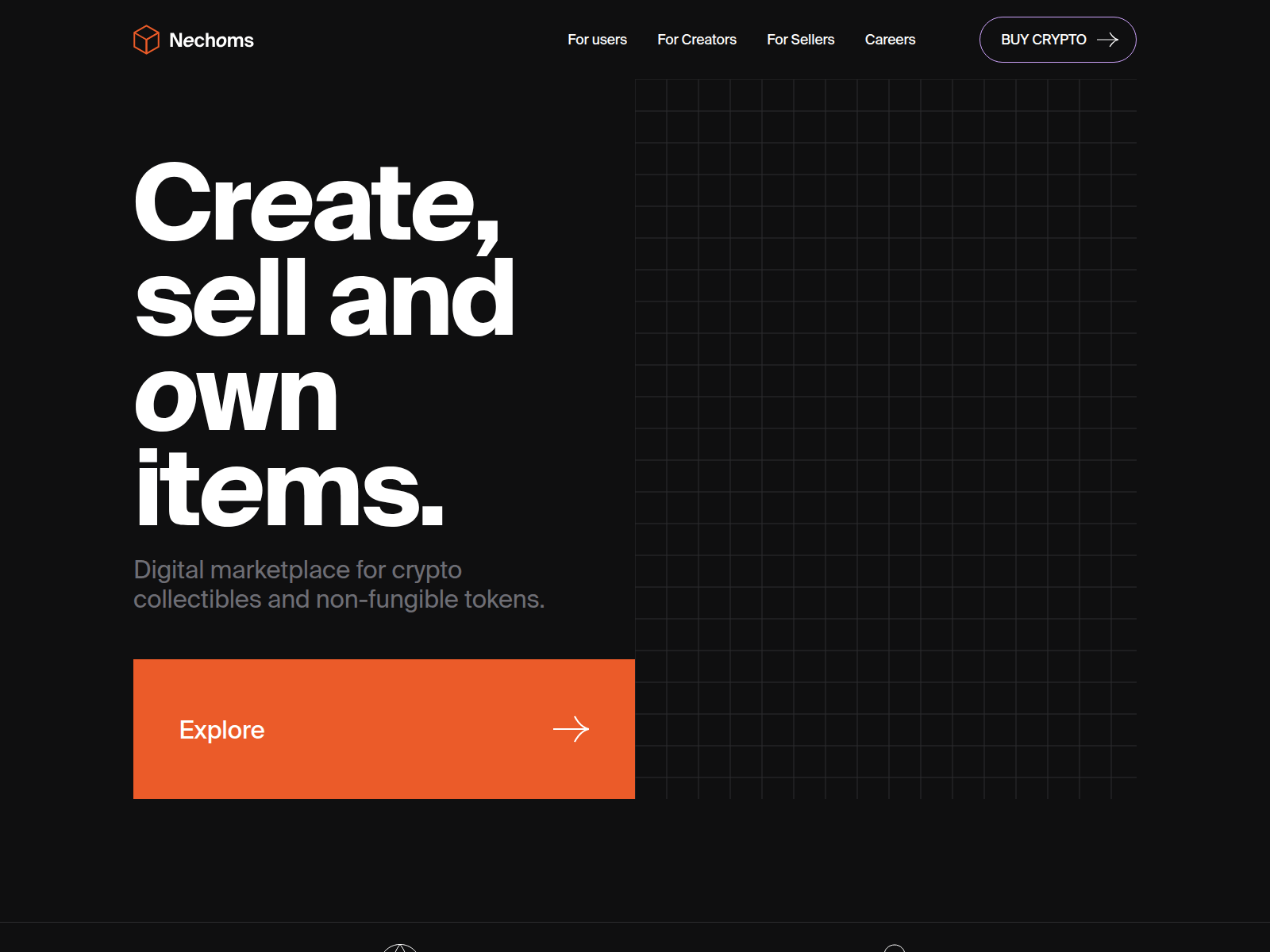 Screenshot of cryptopage.webflow.io