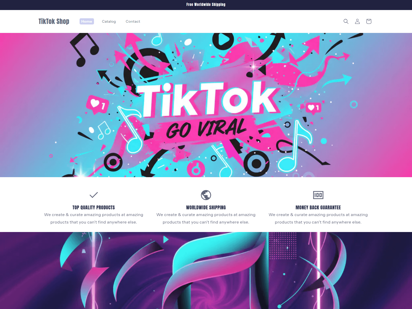 Screenshot of tiktokshop.com.co